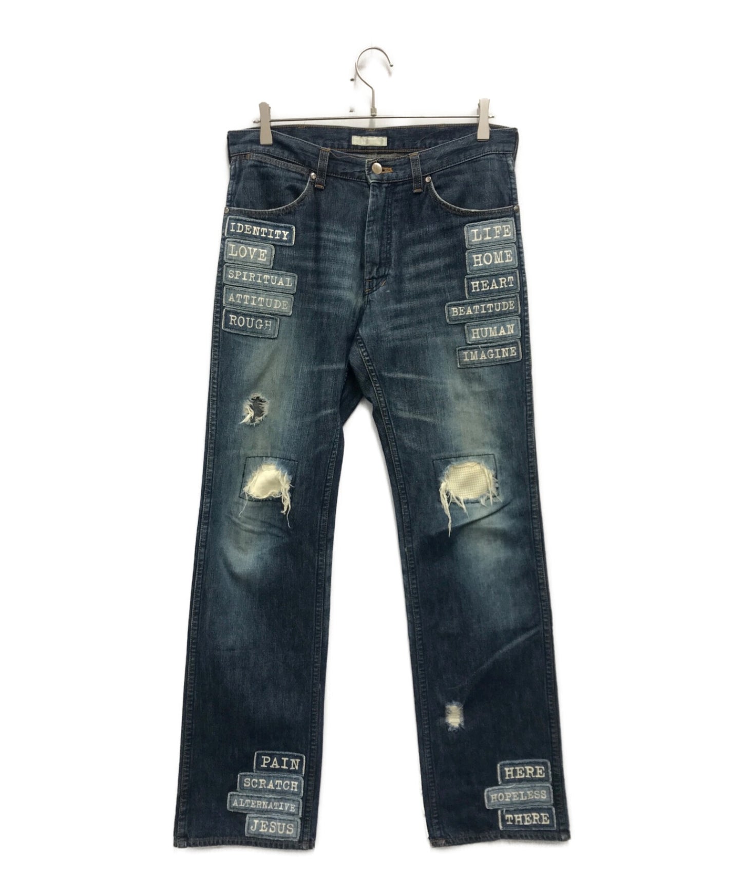 02SS NUMBERNINE Patch WORK Denim 3size - メンズ