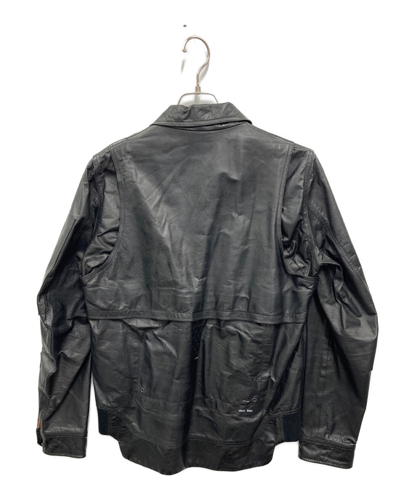 [Pre-owned] UNDERCOVERISM leather jacket E4206