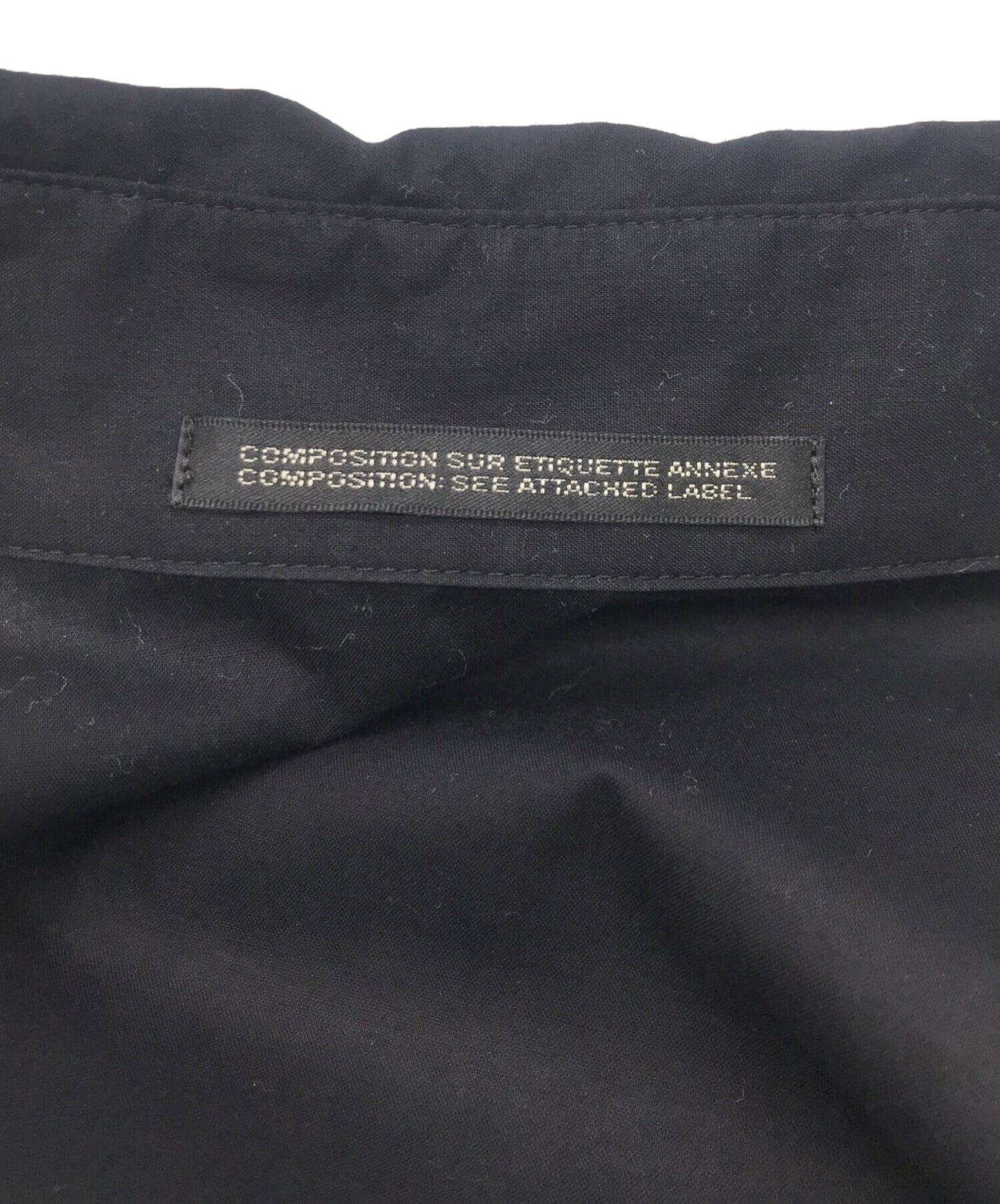 [Pre-owned] YOHJI YAMAMOTO 60/-LAWN LONG DRESS SHIRT PE-B63-004