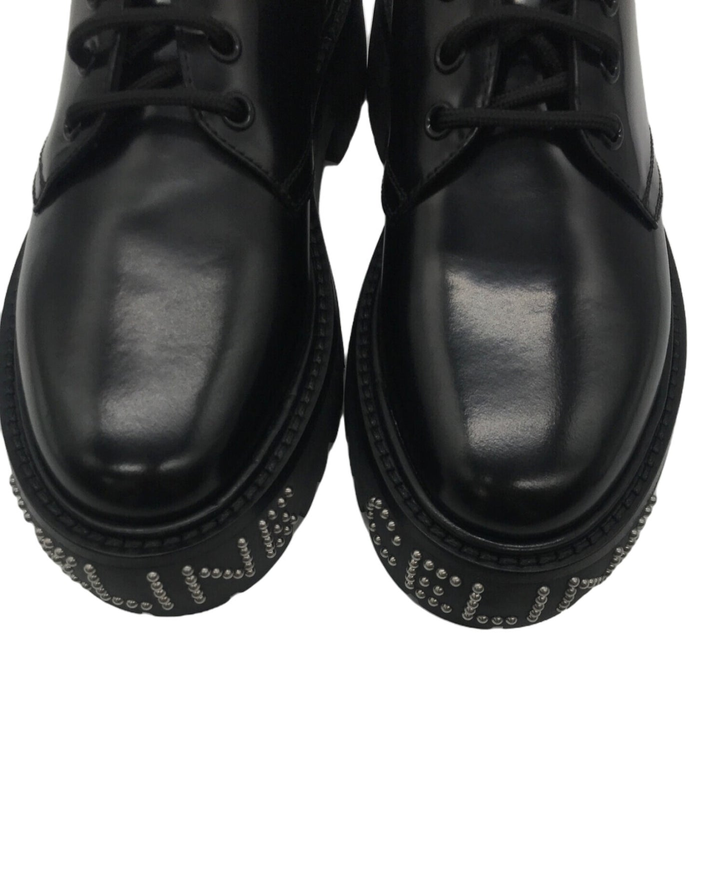 [Pre-owned] CELINE Bulky Derby Studded Shoes 351973602C