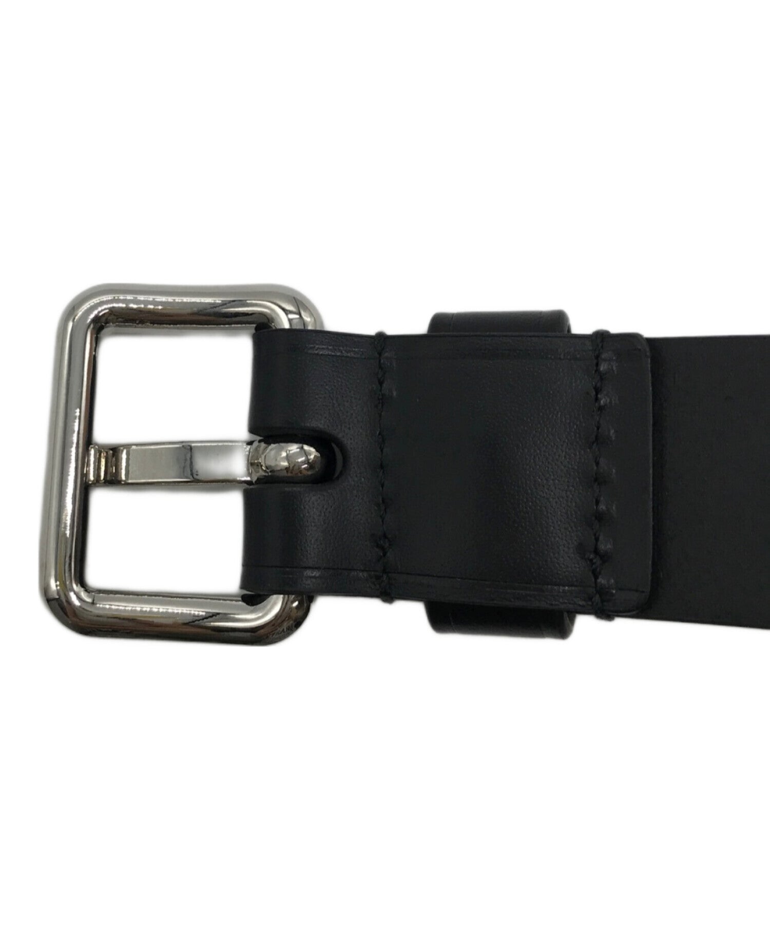 小物 Prada leather belt archive Pre-owned] PRADA leather belt DNP057 – Archive Factory