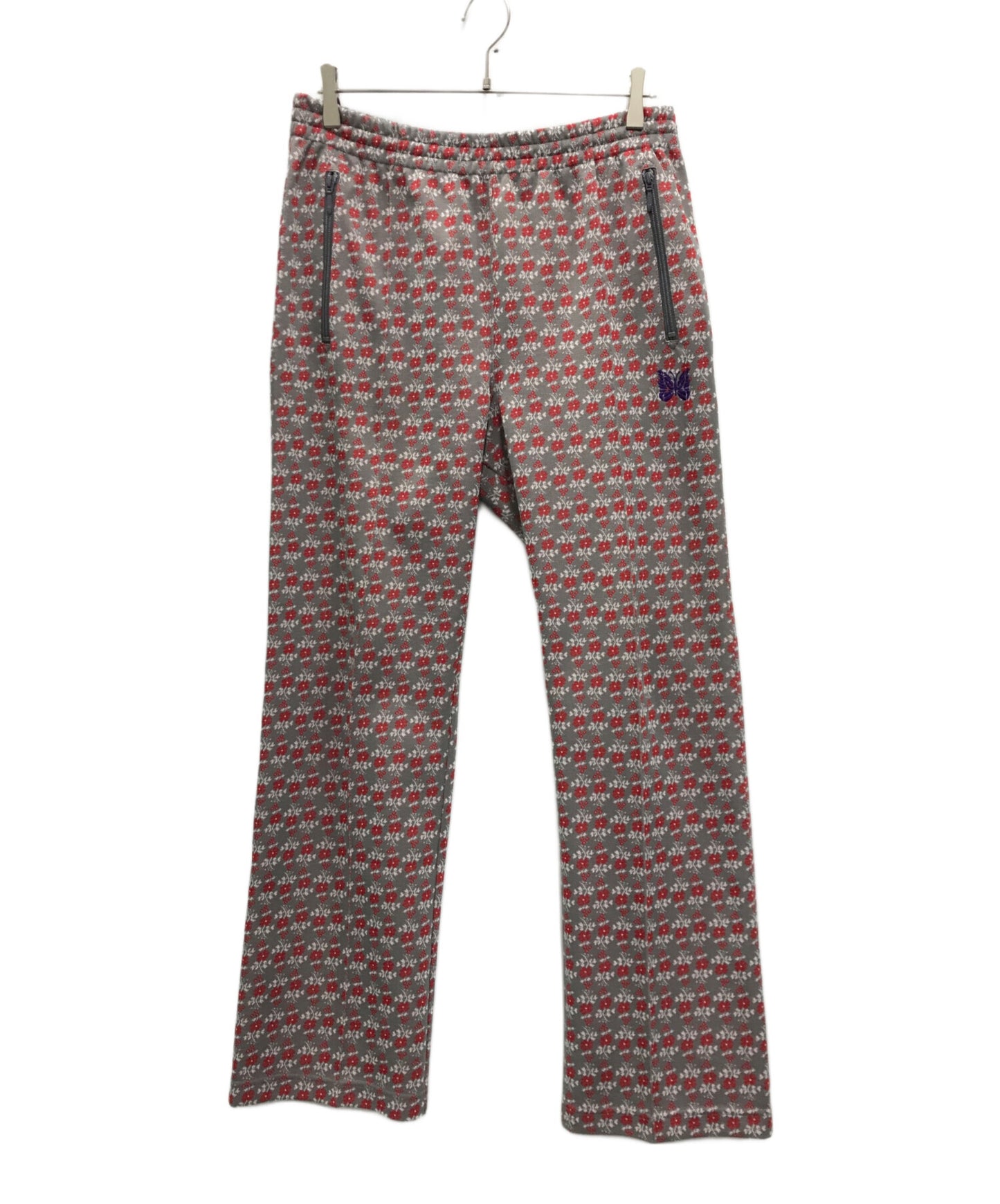 [Pre-owned] Needles Track Pant - Poly Jq. NS243