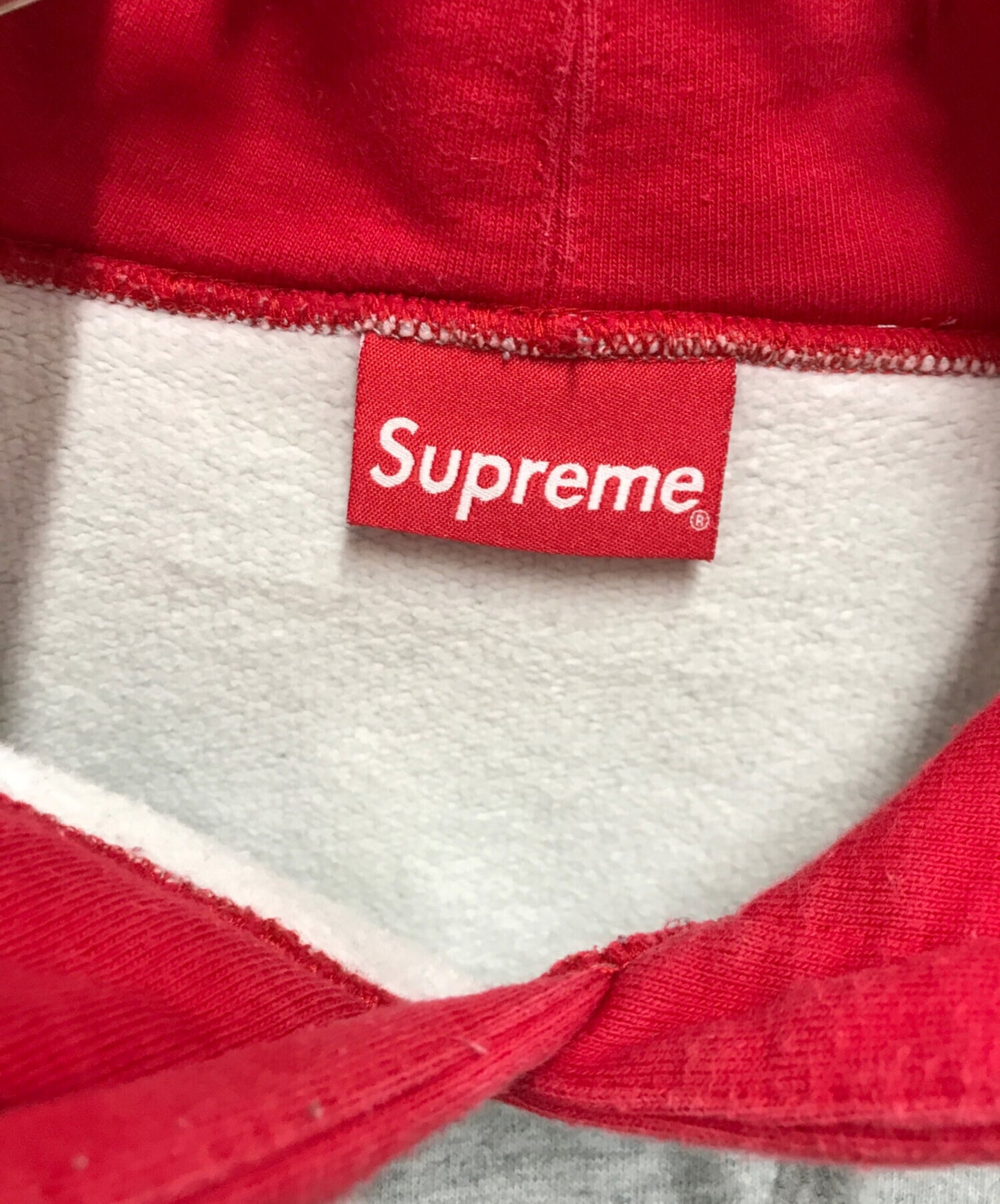 [Pre-owned] SUPREME Contrast Hooded Sweatshirt