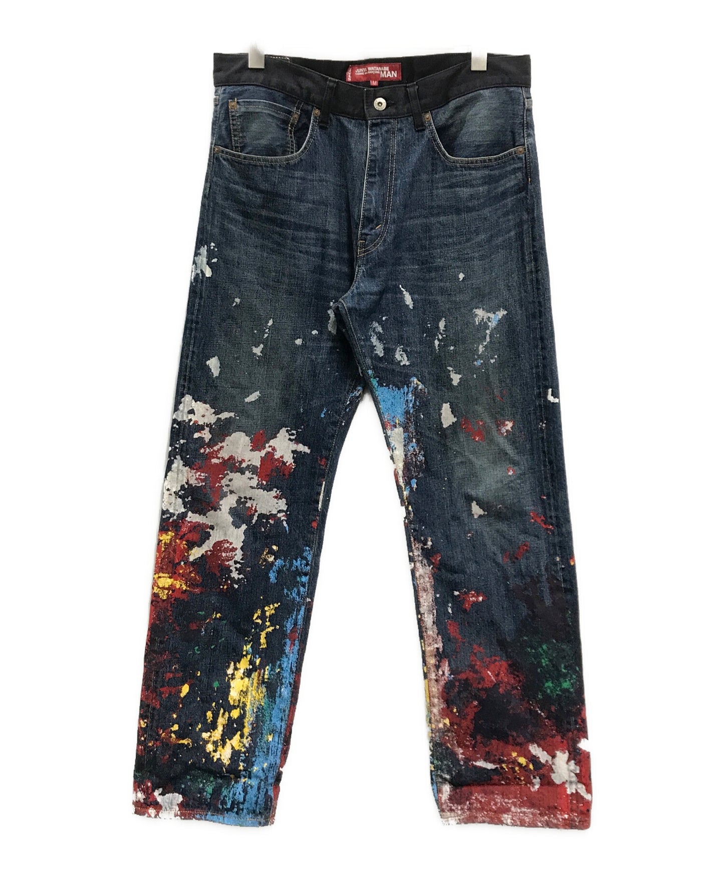 [Pre-owned] JUNYA WATANABE COMME des GARCONS paint thinner denim pants WA-P205