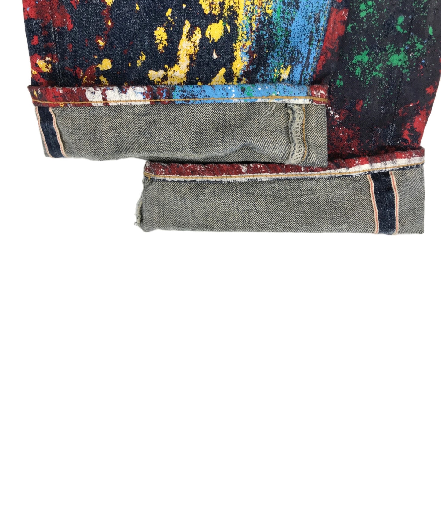 [Pre-owned] JUNYA WATANABE COMME des GARCONS paint thinner denim pants WA-P205