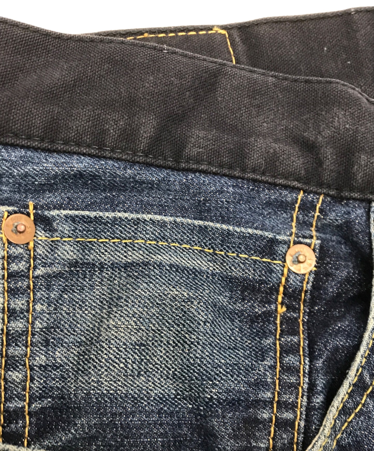 [Pre-owned] JUNYA WATANABE COMME des GARCONS paint thinner denim pants WA-P205