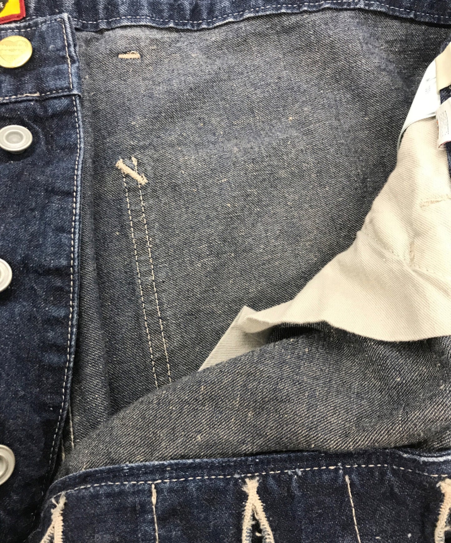 [Pre-owned] HUMAN MADE DENIM WORK PANTS HM28PT005