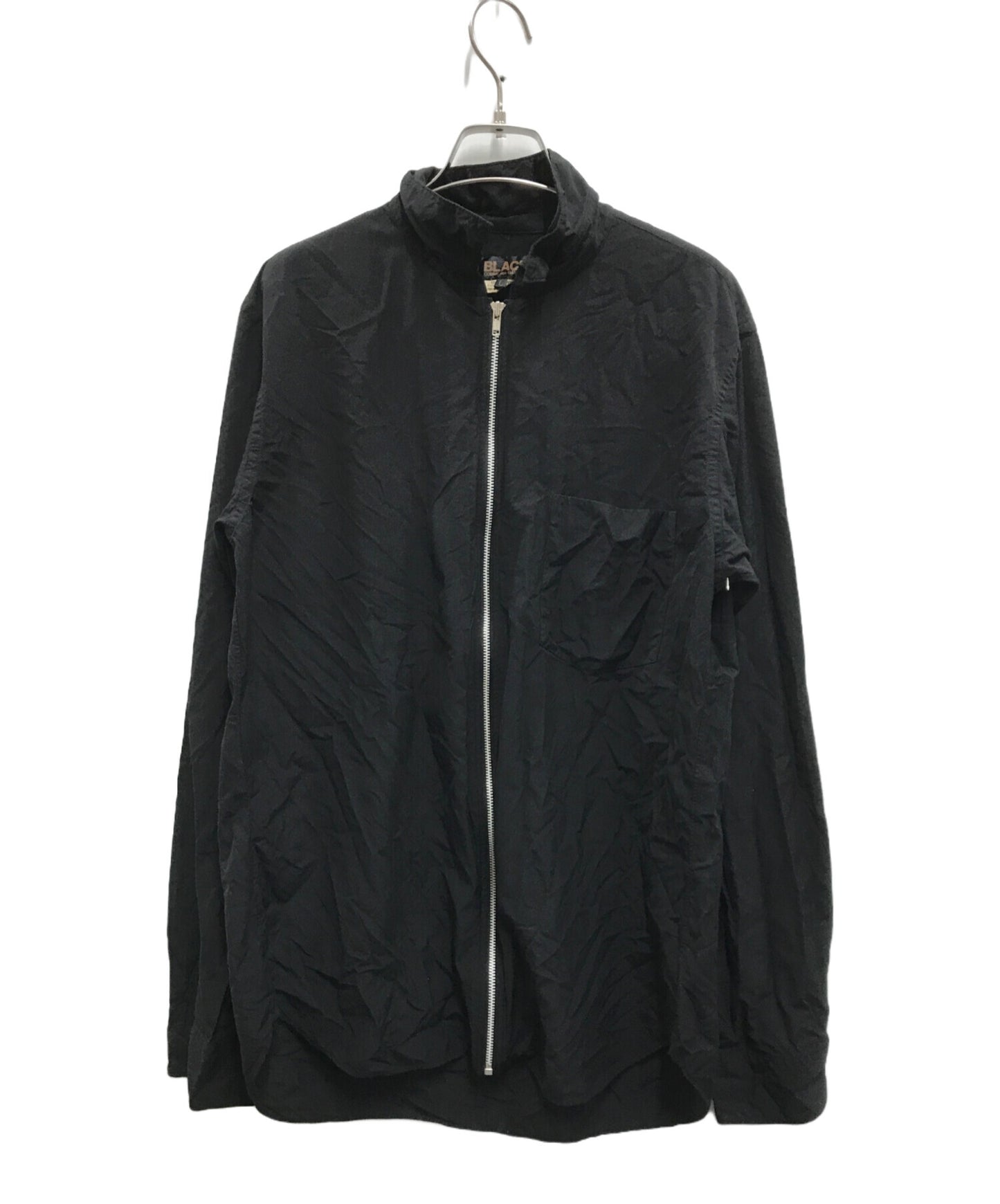 [Pre-owned] BLACK COMME des GARCONS zip-up shirt 1N-B003