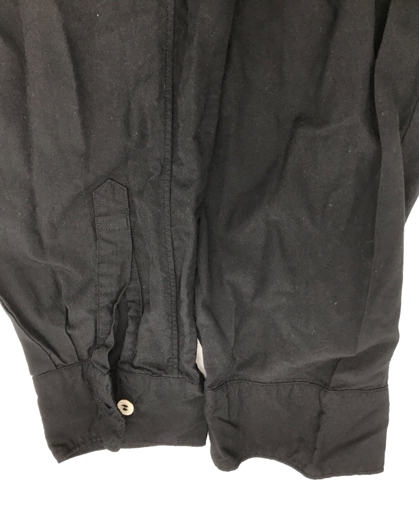 [Pre-owned] BLACK COMME des GARCONS zip-up shirt 1N-B003