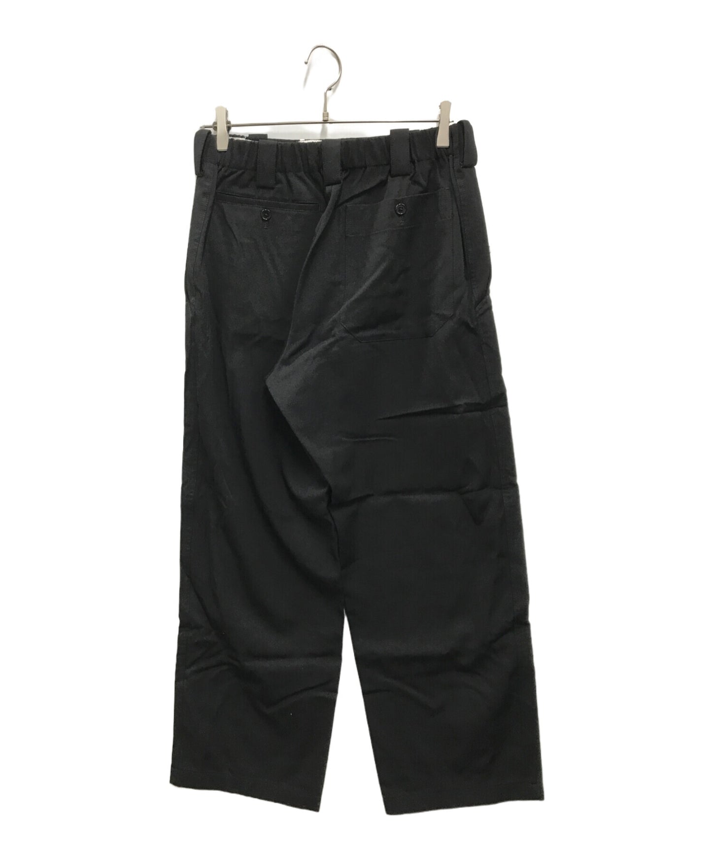 [Pre-owned] Y's Wool gaber wide pants MZ-P17-100