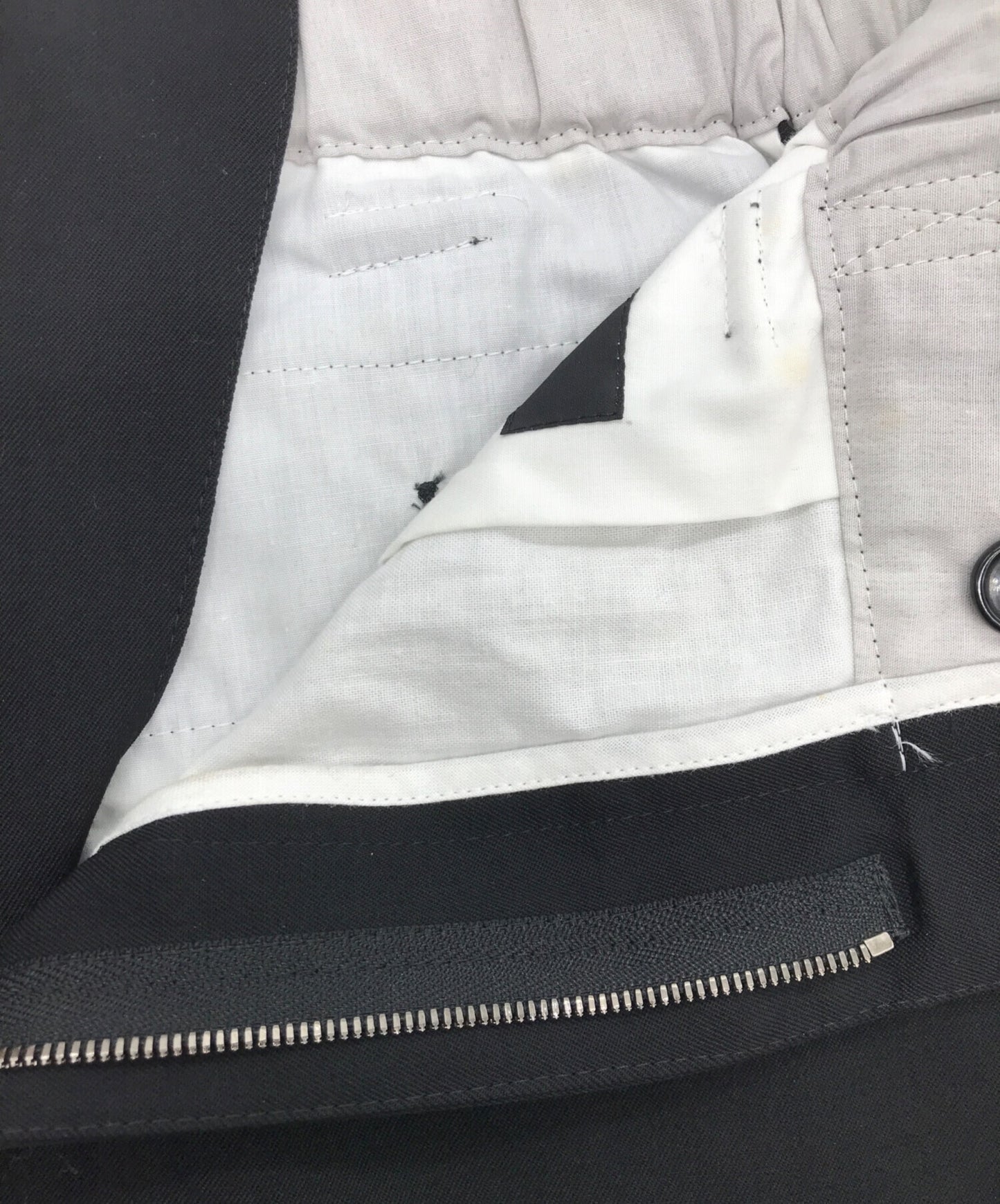 [Pre-owned] Y's Wool gaber wide pants MZ-P17-100