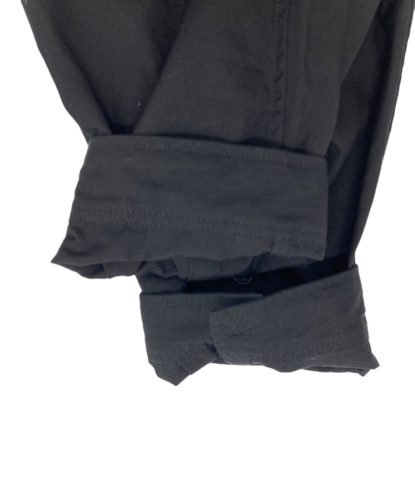 [Pre-owned] Yohji Yamamoto pour homme Front tab spare color ribbed shirt HZ-B77-012