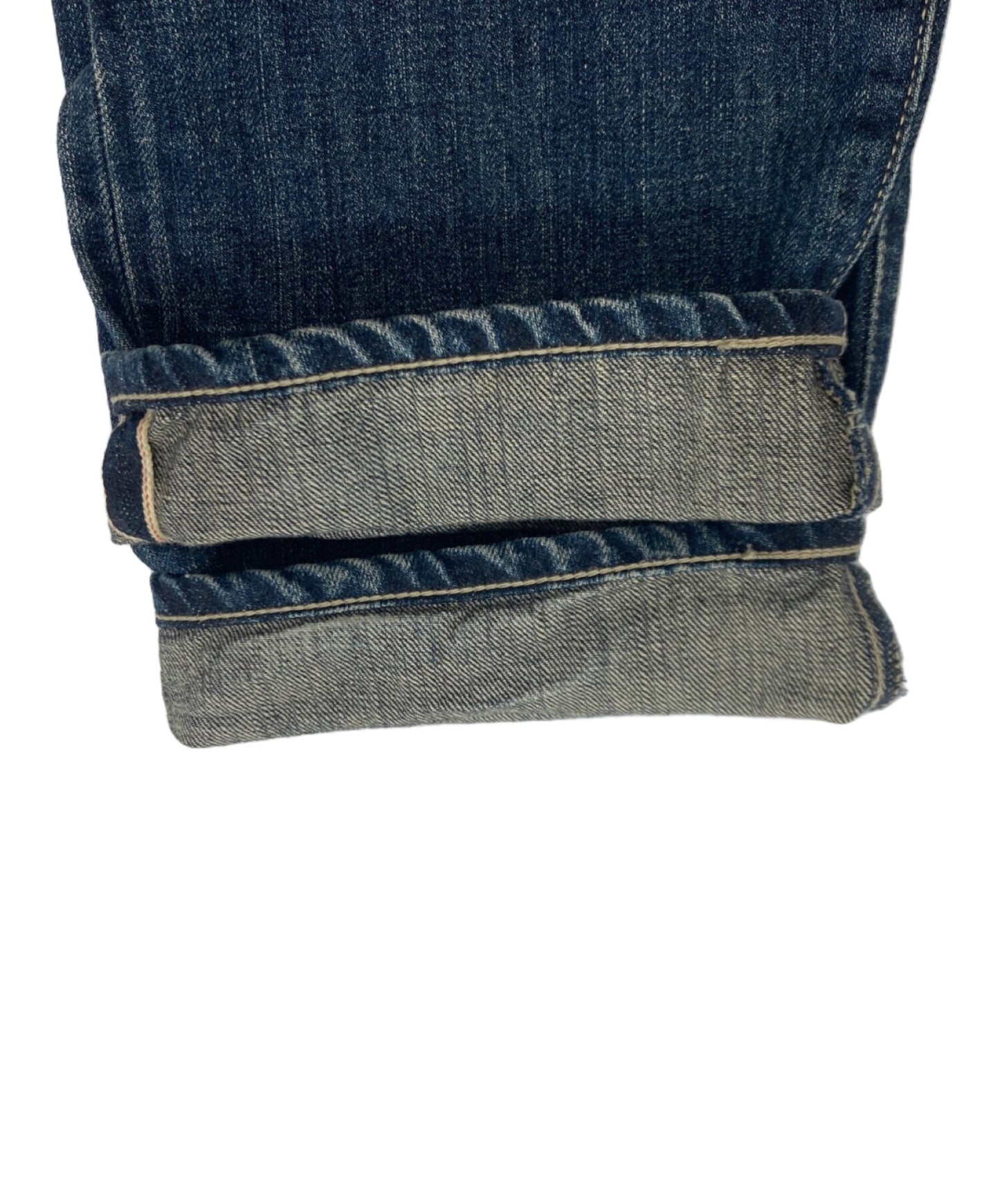 [Pre-owned] NEIGHBORHOOD Washed Denim Deep Mid Pants 232XBNH-PTM05
