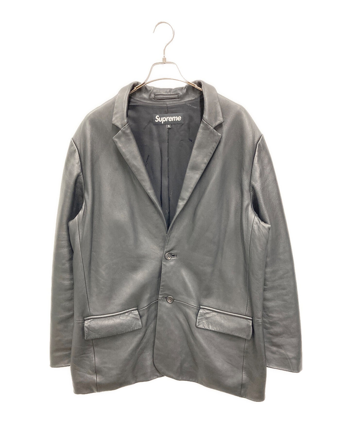 [Pre-owned] SUPREME Leather Blazer