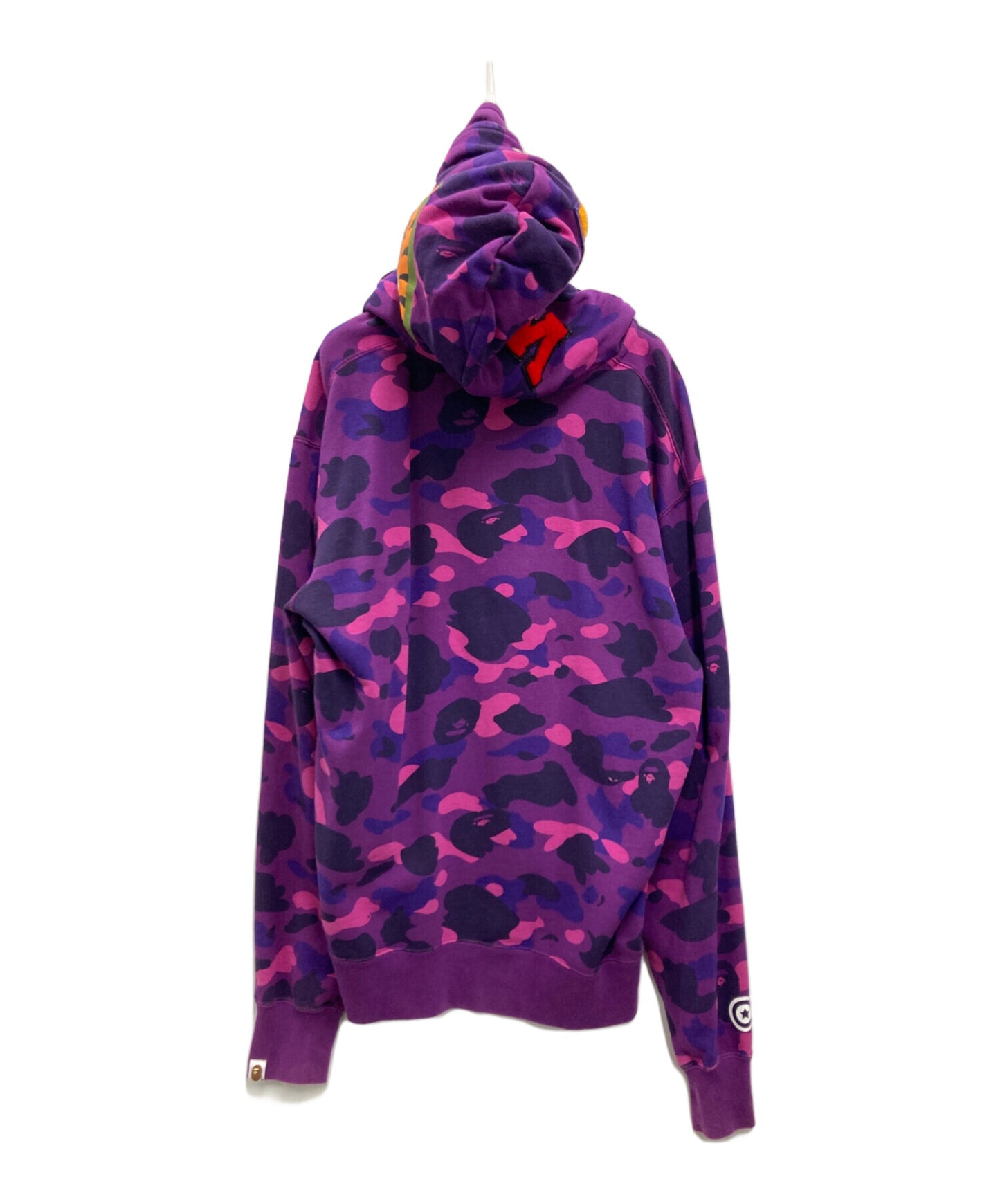 [Pre-owned] A BATHING APE Camo Shark Full Zip Hoody 001ZPH801010M