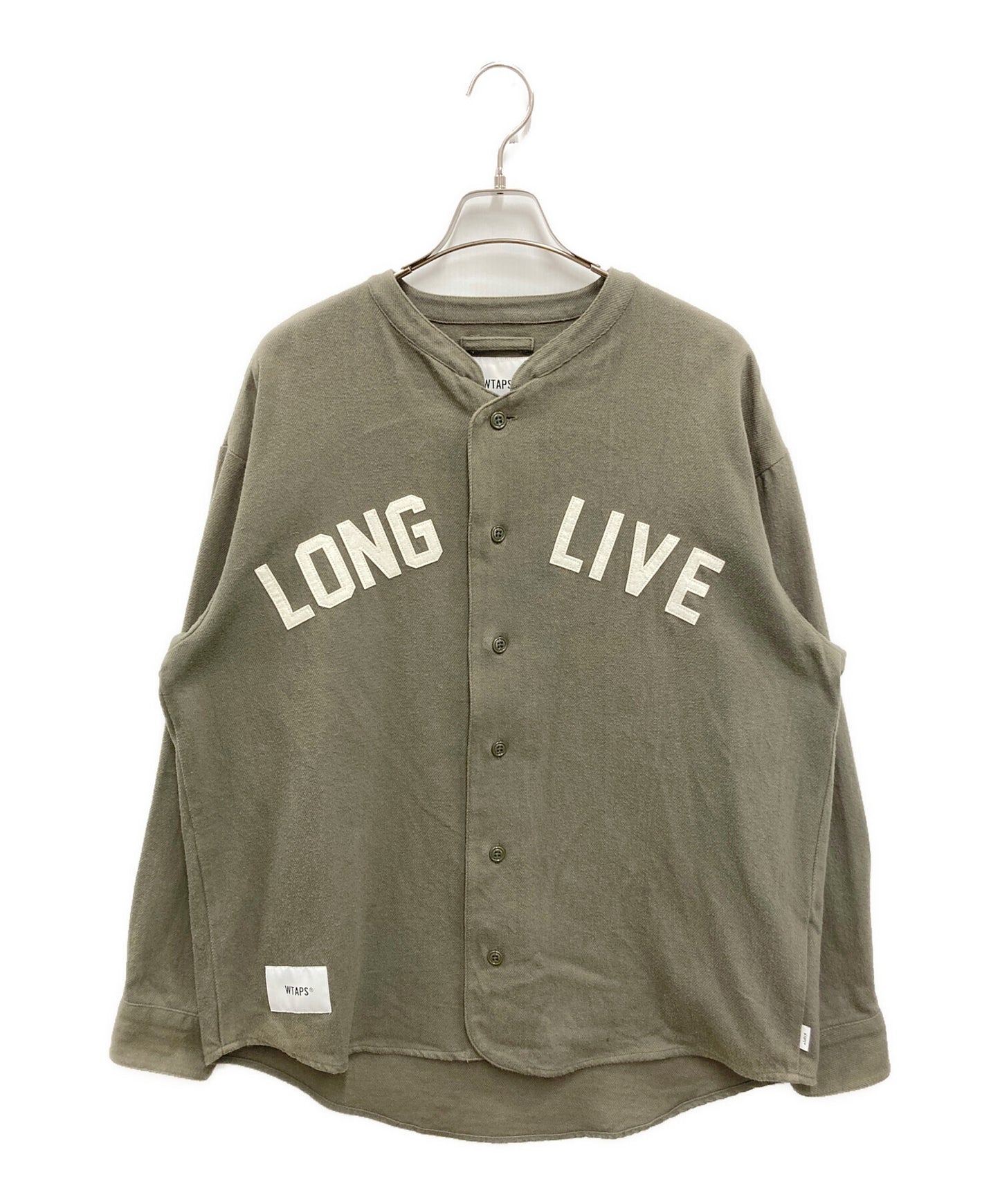 [Pre-owned] WTAPS Ring Long Sleeve Shirt Flannel 212TQDT-SHM04