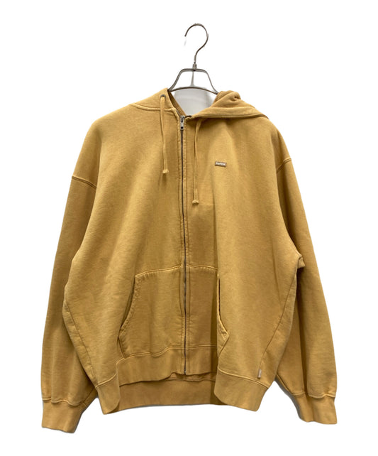 [Pre-owned] SUPREME Overdyed Small Box Zip Up Hooded Sweatshirt