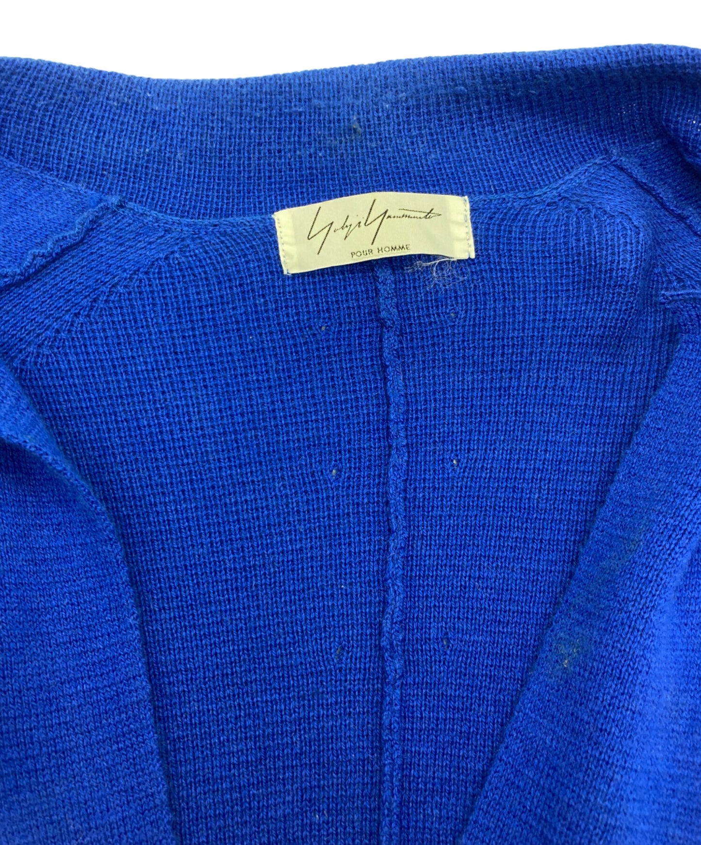 [Pre-owned] Yohji Yamamoto pour homme knitted cardigan HU-K89-982