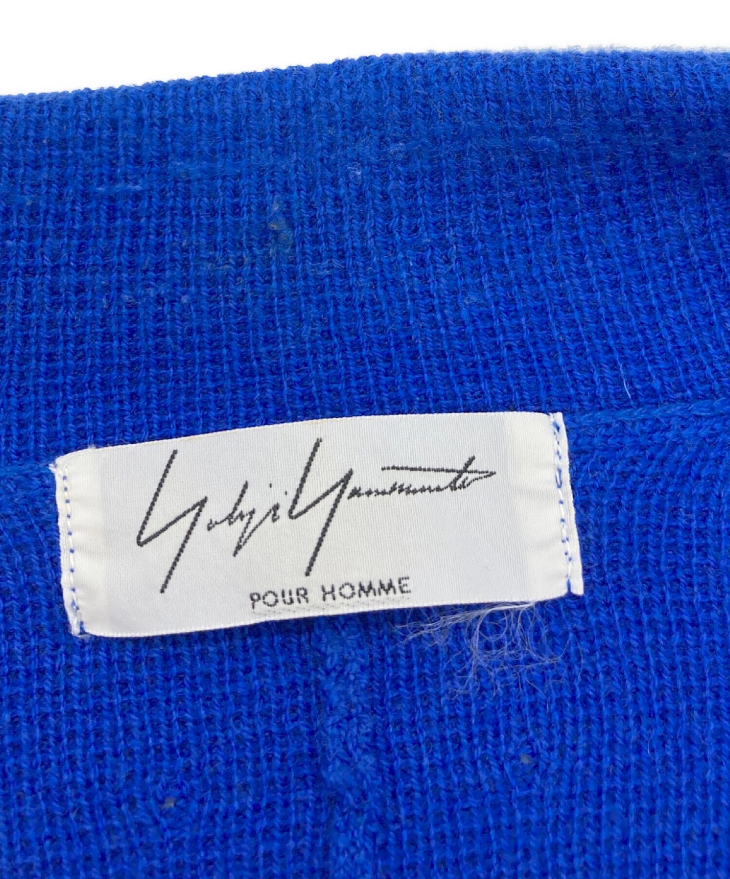 [Pre-owned] Yohji Yamamoto pour homme knitted cardigan HU-K89-982