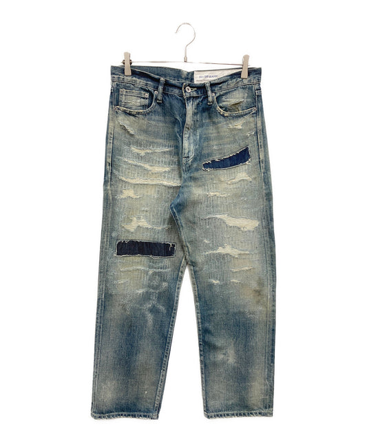 [Pre-owned] NEIGHBORHOOD Scratch Savage Denim Pants Basic C-PT 211XBNH-PTM07