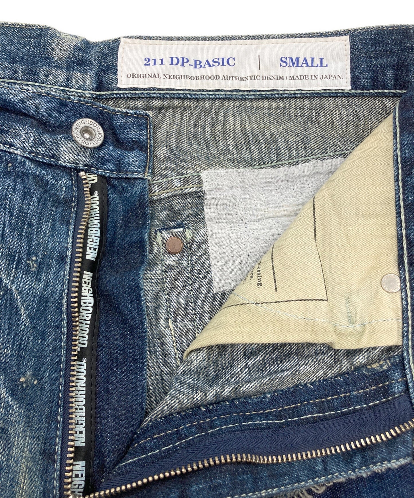 [Pre-owned] NEIGHBORHOOD Scratch Savage Denim Pants Basic C-PT 211XBNH-PTM07