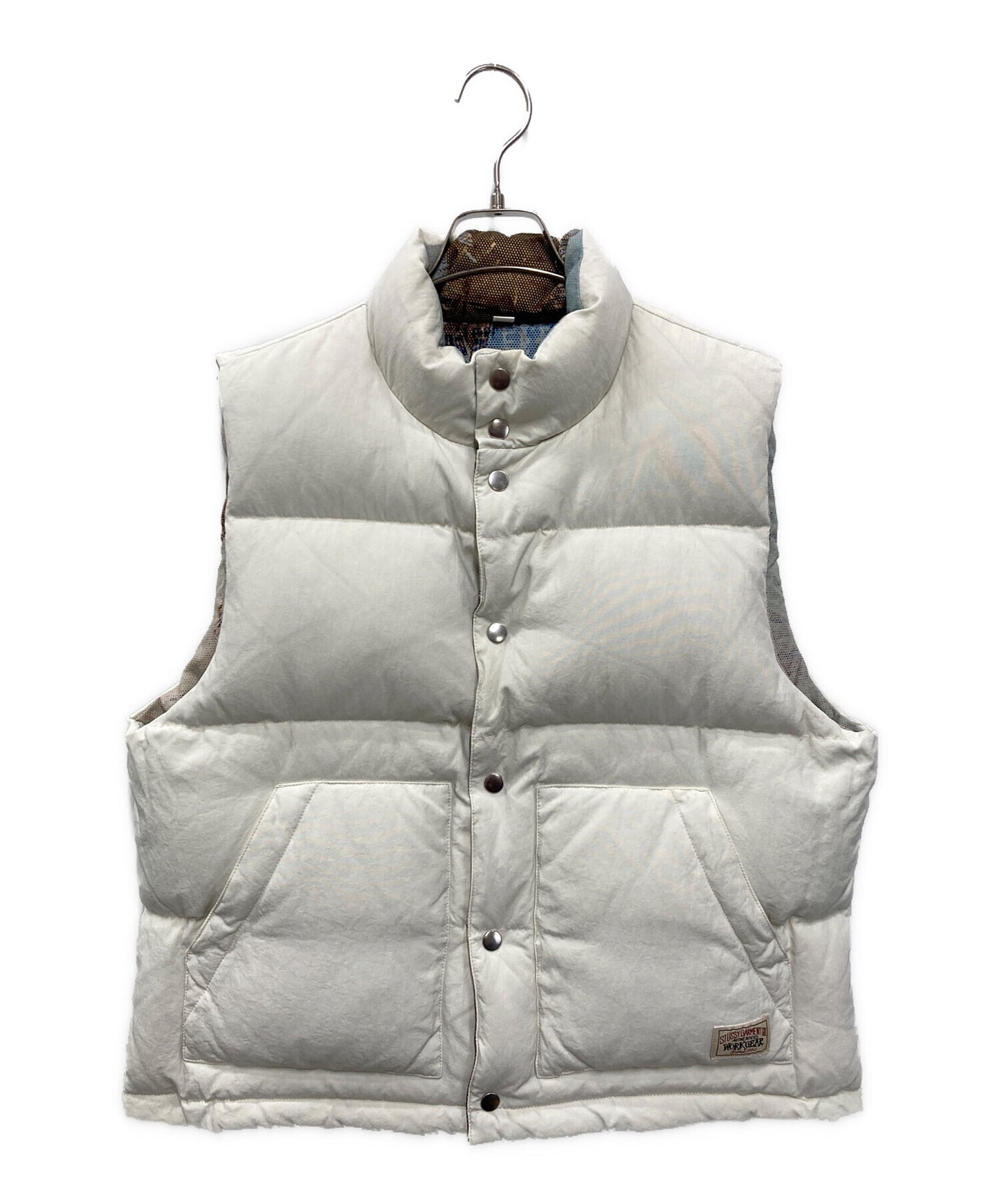 [Pre-owned] stussy Reversible Down Vest 115662