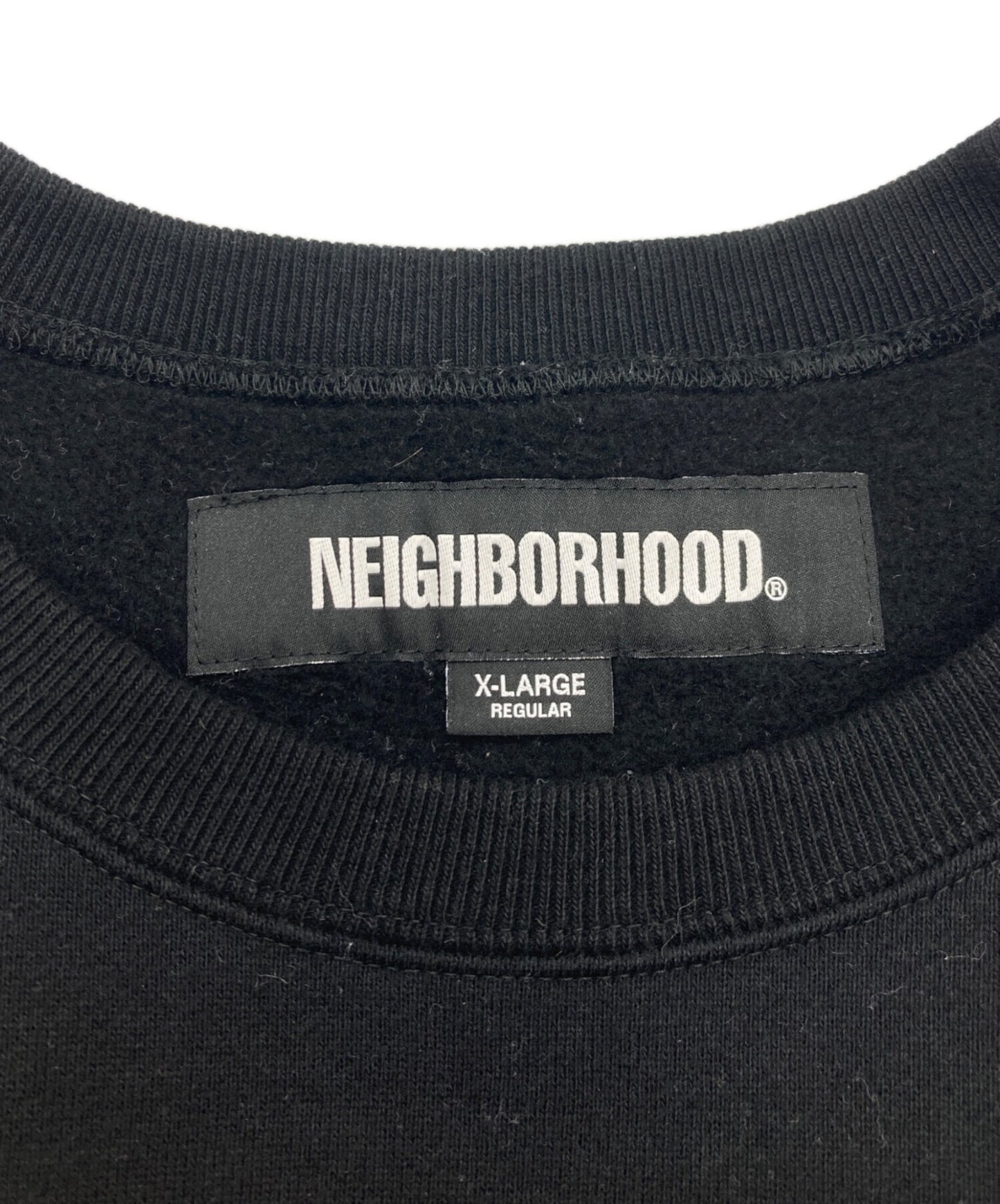 [Pre-owned] NEIGHBORHOOD Plain Sweatshirt Crew Neck Long Sleeve 252uwnh-csm04