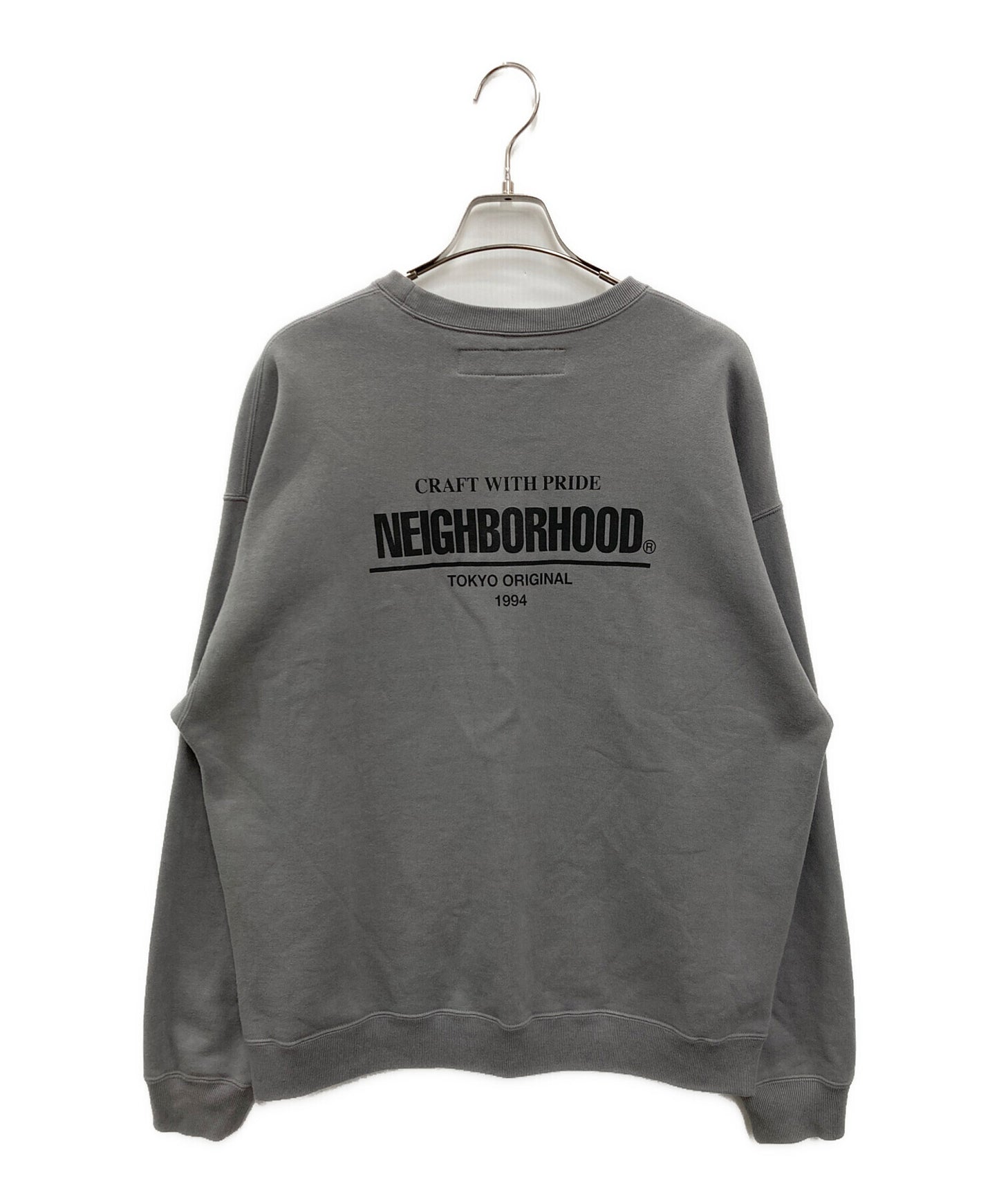 [Pre-owned] NEIGHBORHOOD Plain Sweatshirt Crew Neck Long Sleeve 252uwnh-csm04