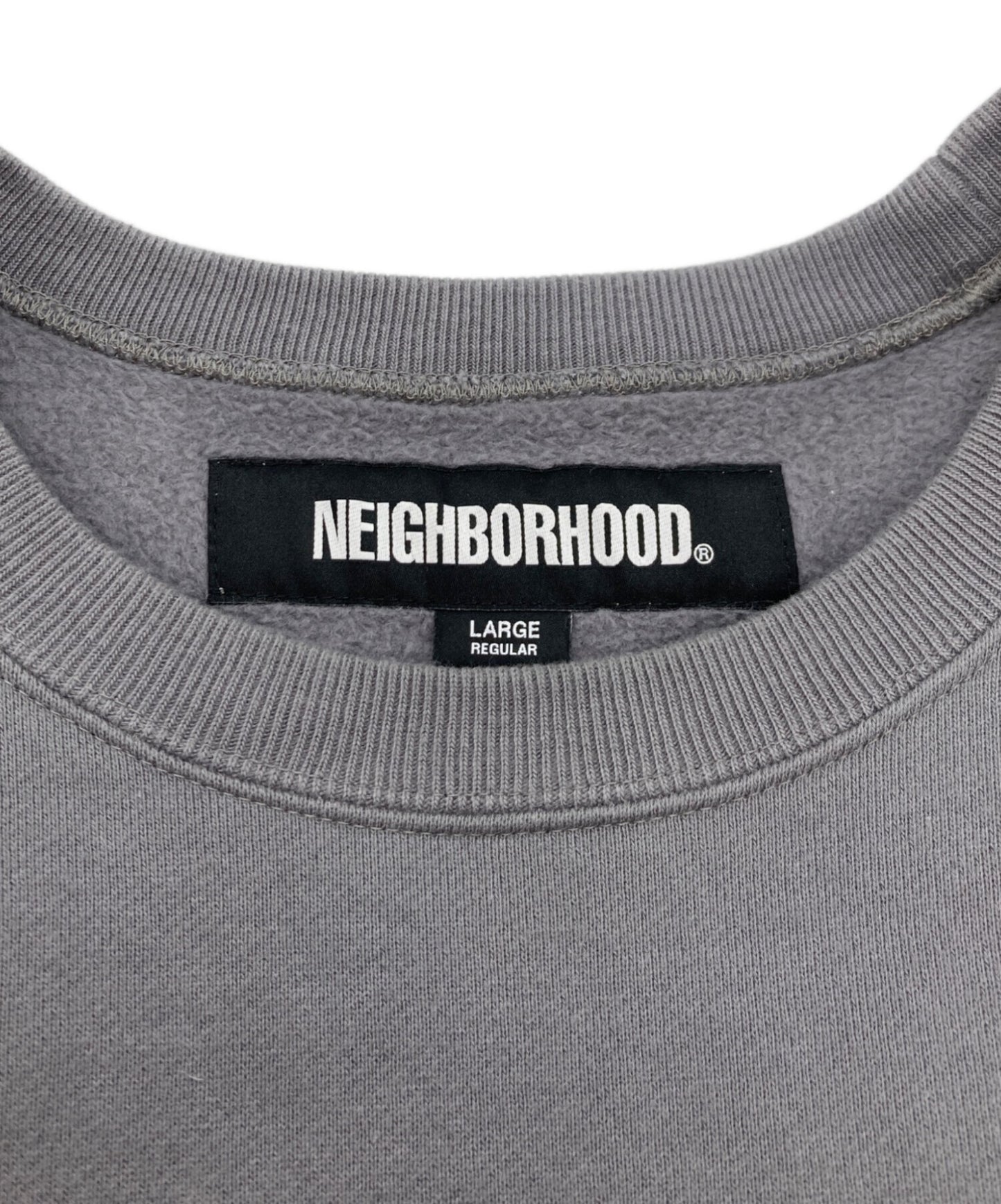 [Pre-owned] NEIGHBORHOOD Plain Sweatshirt Crew Neck Long Sleeve 252uwnh-csm04