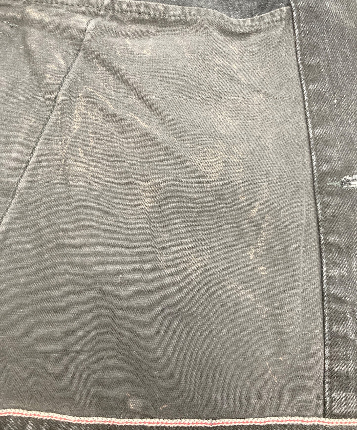 [Pre-owned] SUPREME Distressed Selvedge Trucker