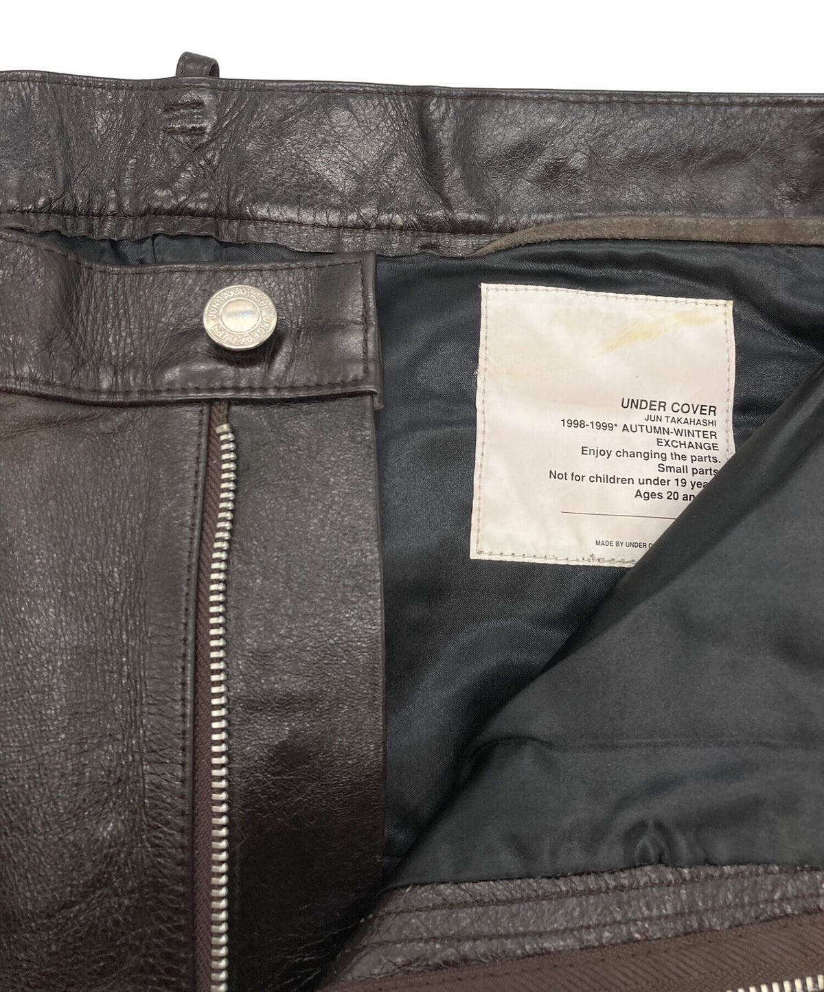 [Pre-owned] UNDERCOVER Leather Pants