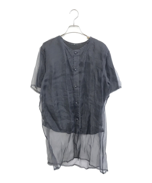 [Pre-owned] Y's Tulle layered blouse YY-B65-801