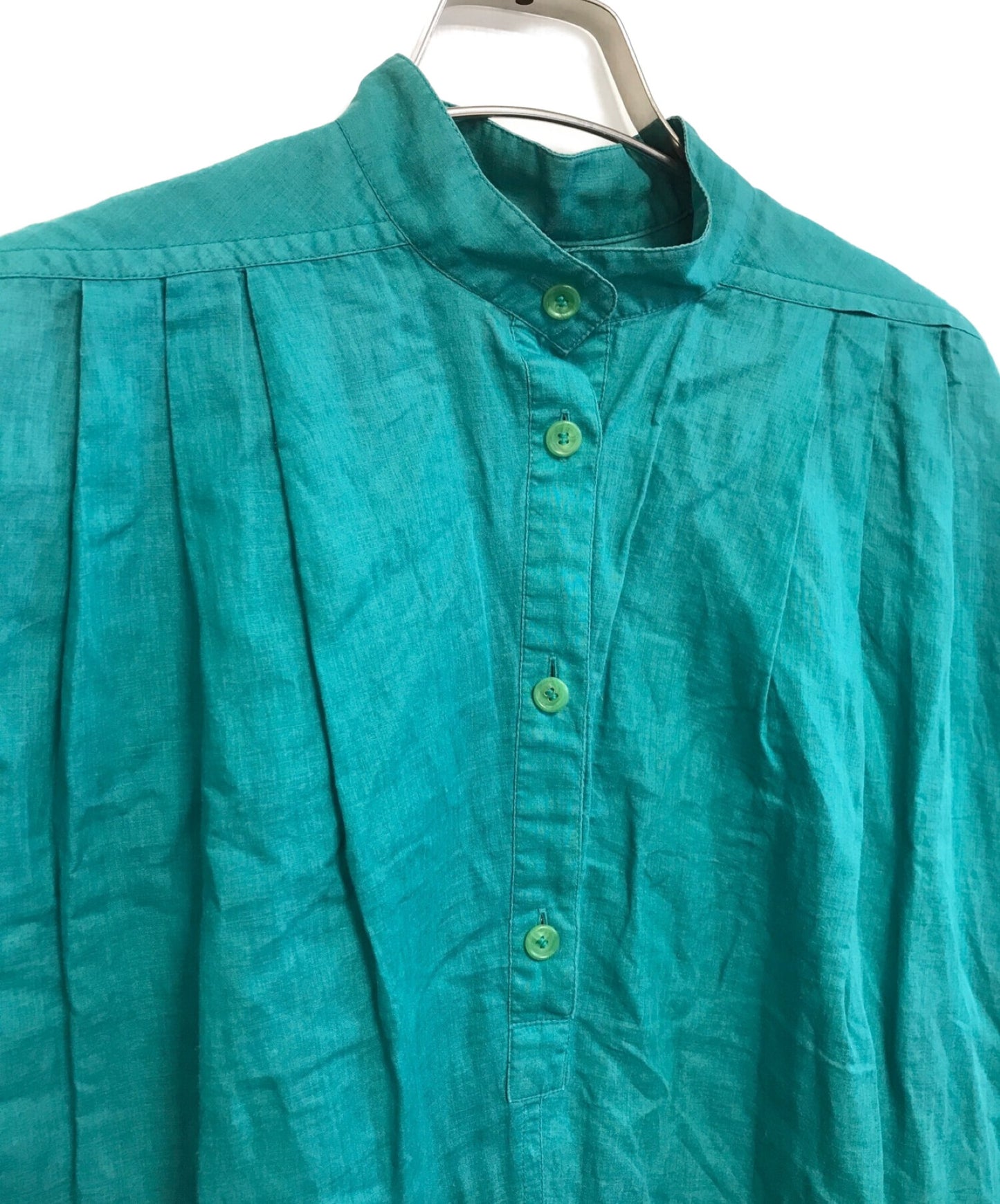 [Pre-owned] ISSEY MIYAKE Banded collar dolman shirt dress ML22440