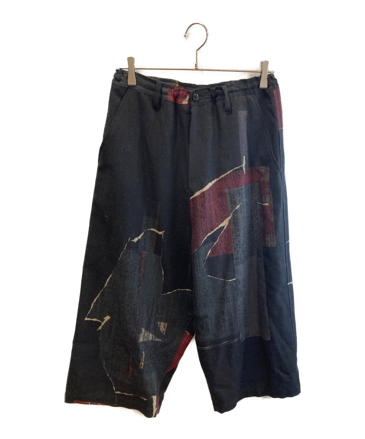 [Pre-owned] Y's English dictionary-patterned pants YE-P12-113