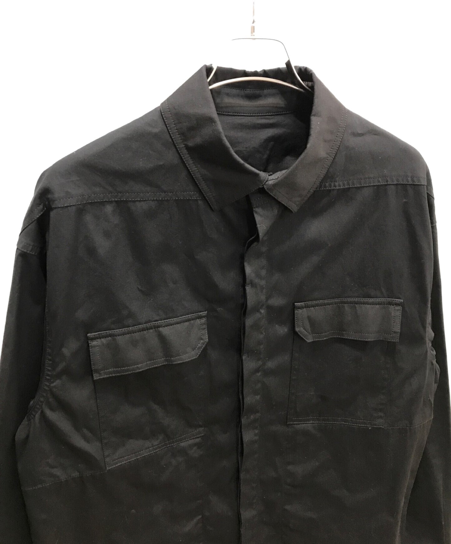 [Pre-owned] RICK OWENS TE material shirt jacket RU18F1739-TE