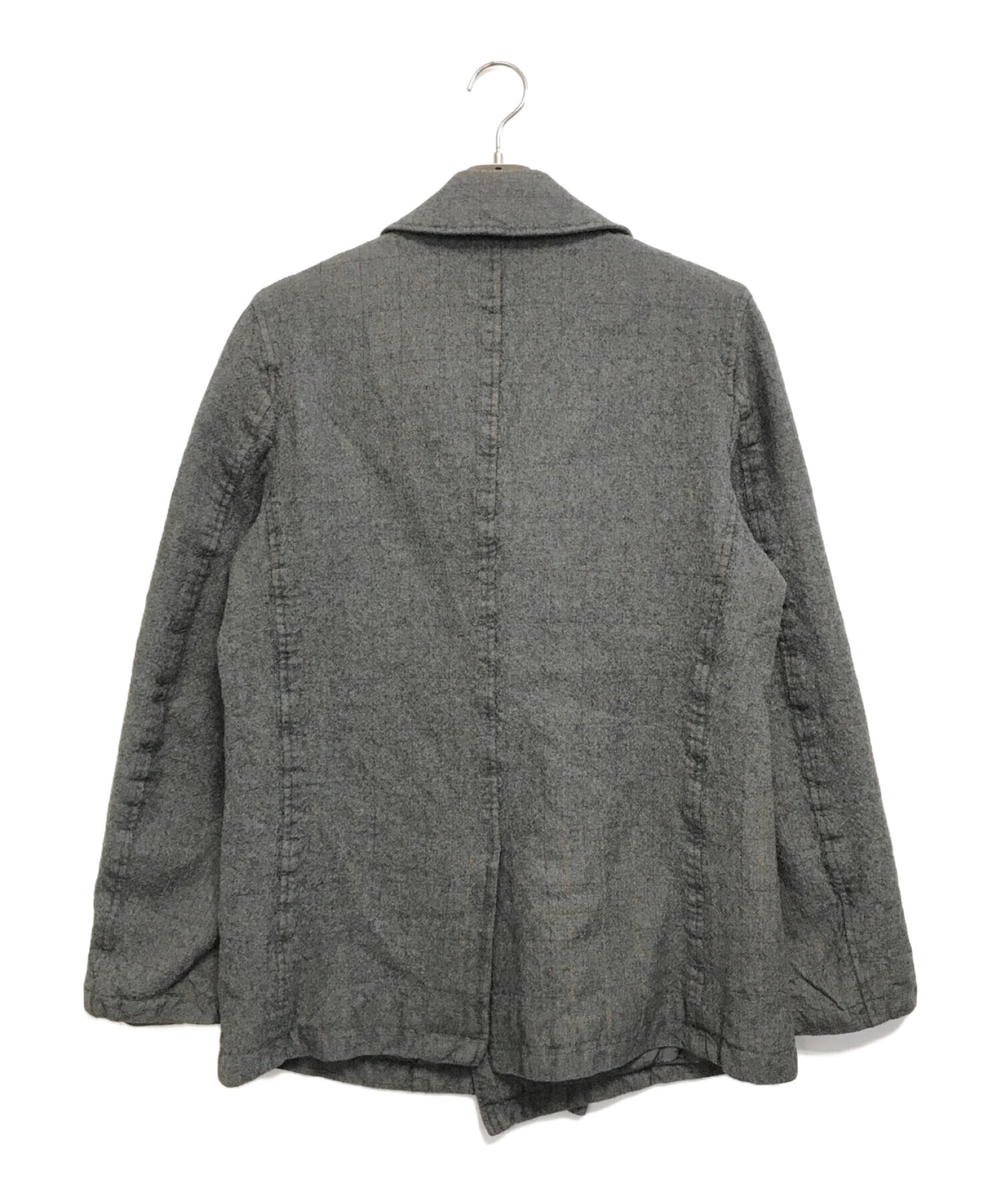 [Pre-owned] COMME des GARCONS HOMME Wool Shrinkable P Coat HL-C002