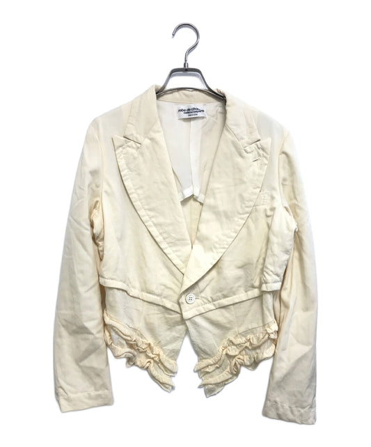 [Pre-owned] ROBE DE CHAMBRE COMME DES GARCONS Wool gaber design tuxedo jacket RI-J032
