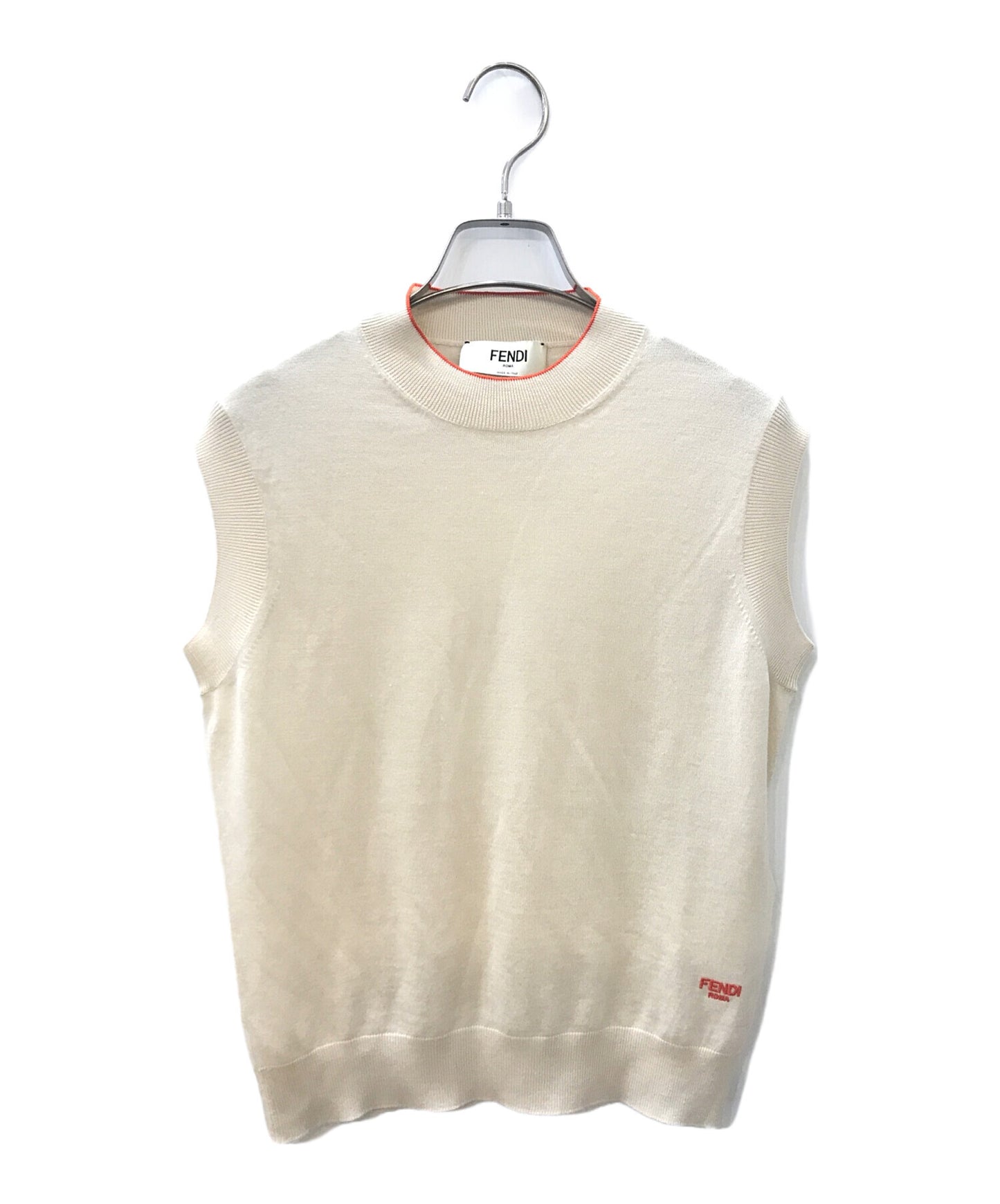 [Pre-owned] FENDI knitted vest FZXB87 ARVE