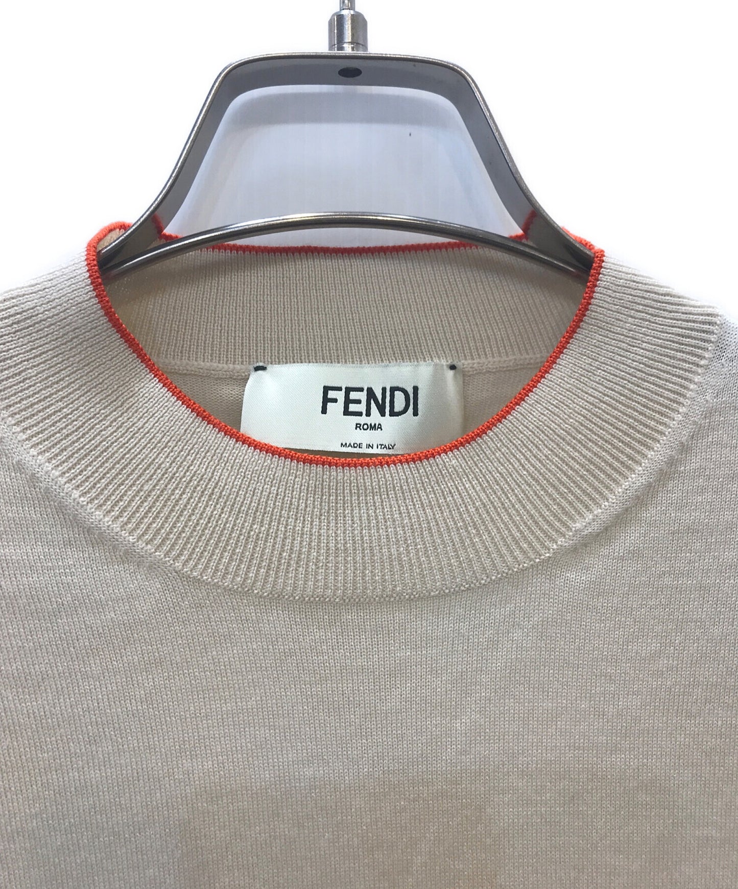 [Pre-owned] FENDI knitted vest FZXB87 ARVE