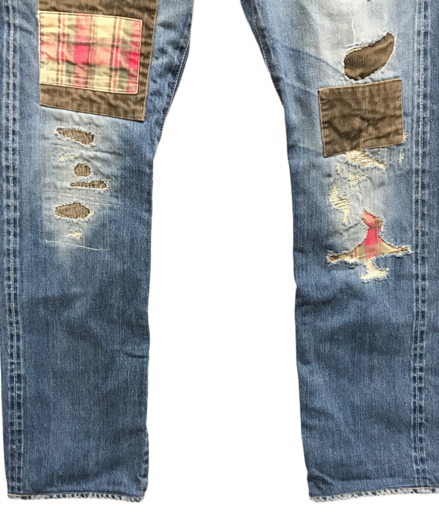 [Pre-owned] Hysteric Glamour patchwork denim pants