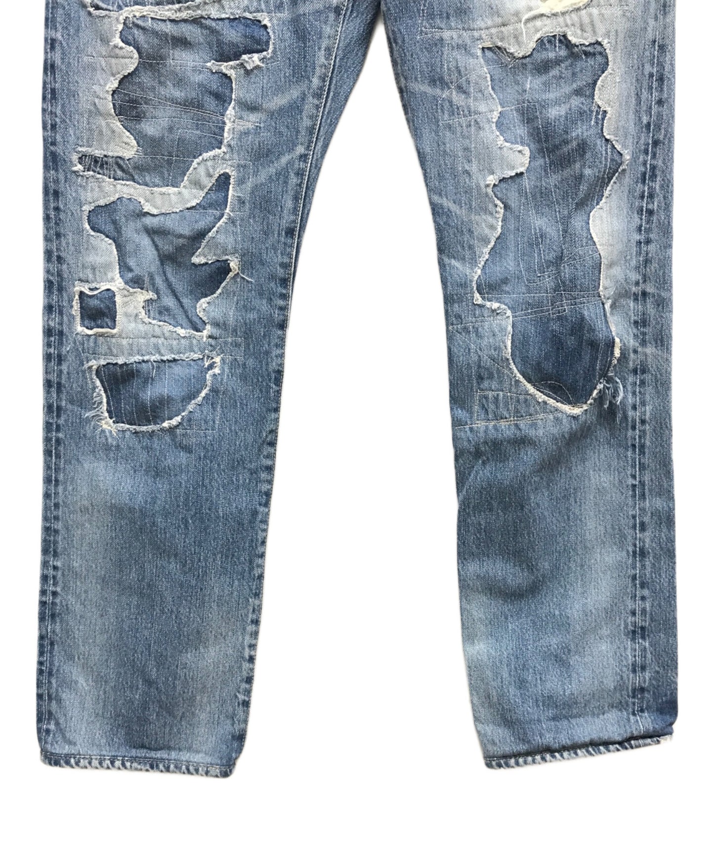 [Pre-owned] Hysteric Glamour Studded denim pants 0213AP09