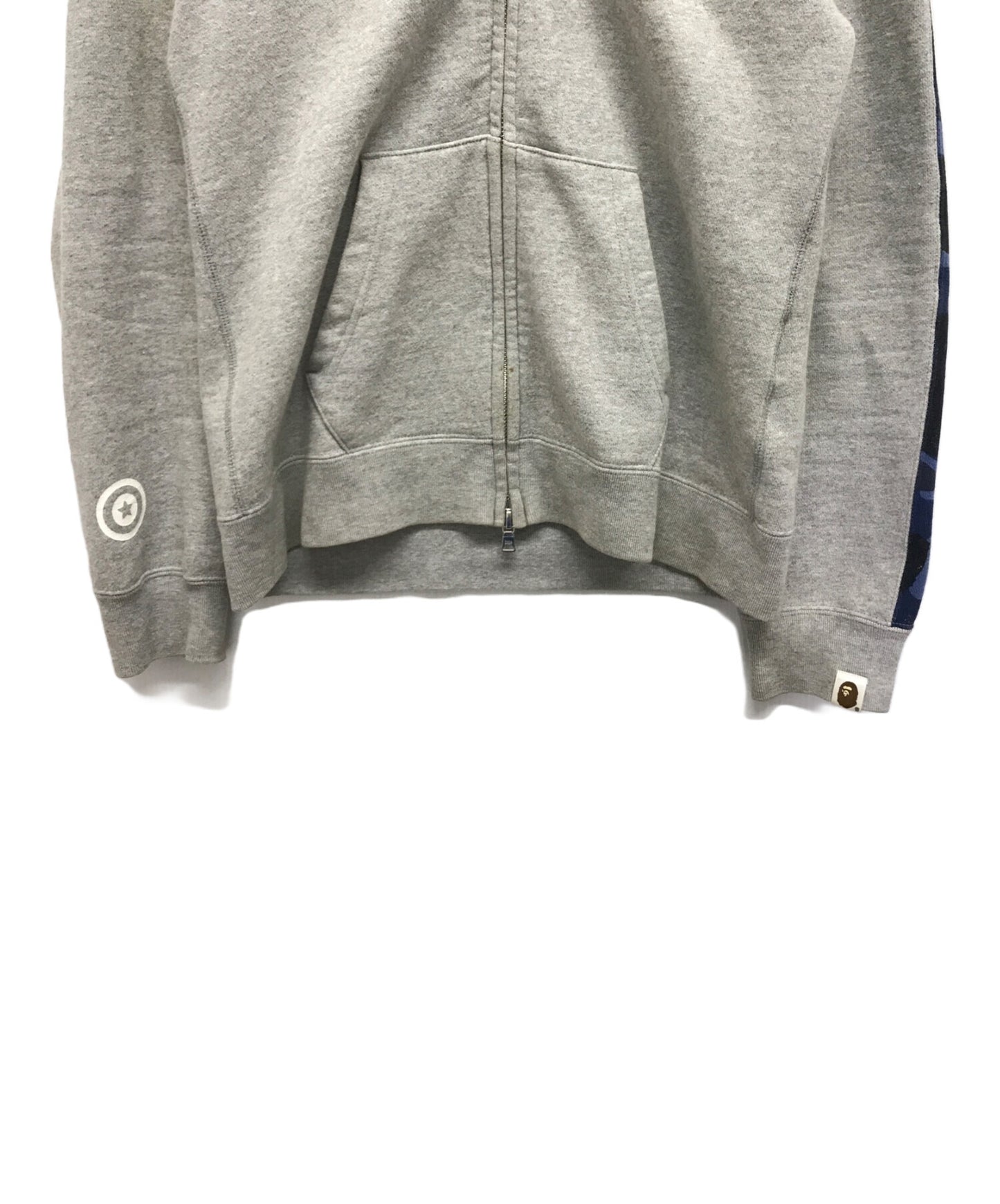 [Pre-owned] A BATHING APE Shark Design Zip Hoodie 1920-215-023