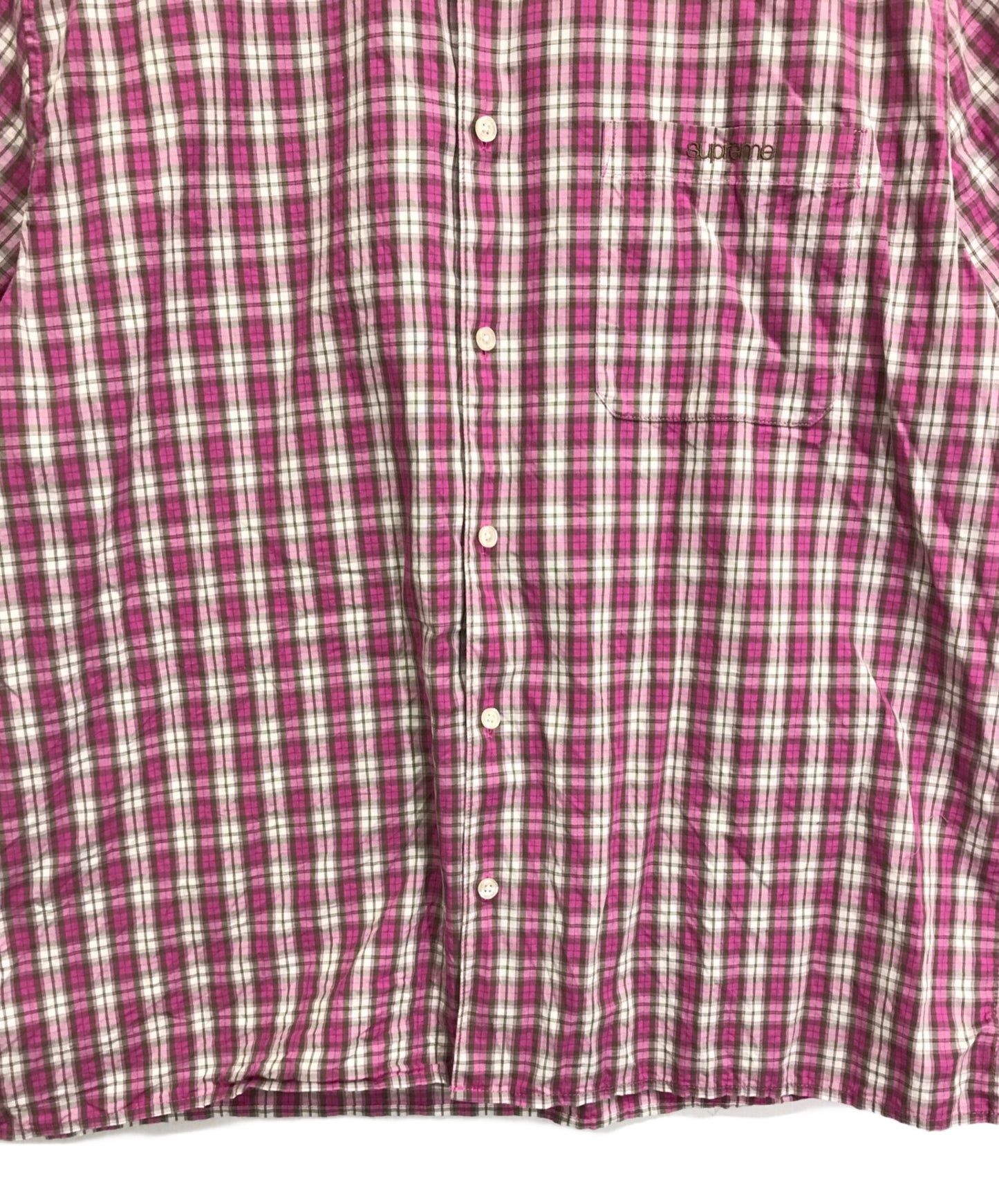 [Pre-owned] SUPREME Mini checkered S/S