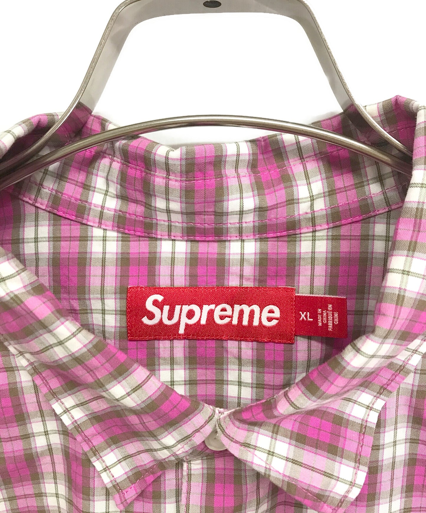 [Pre-owned] SUPREME Mini checkered S/S