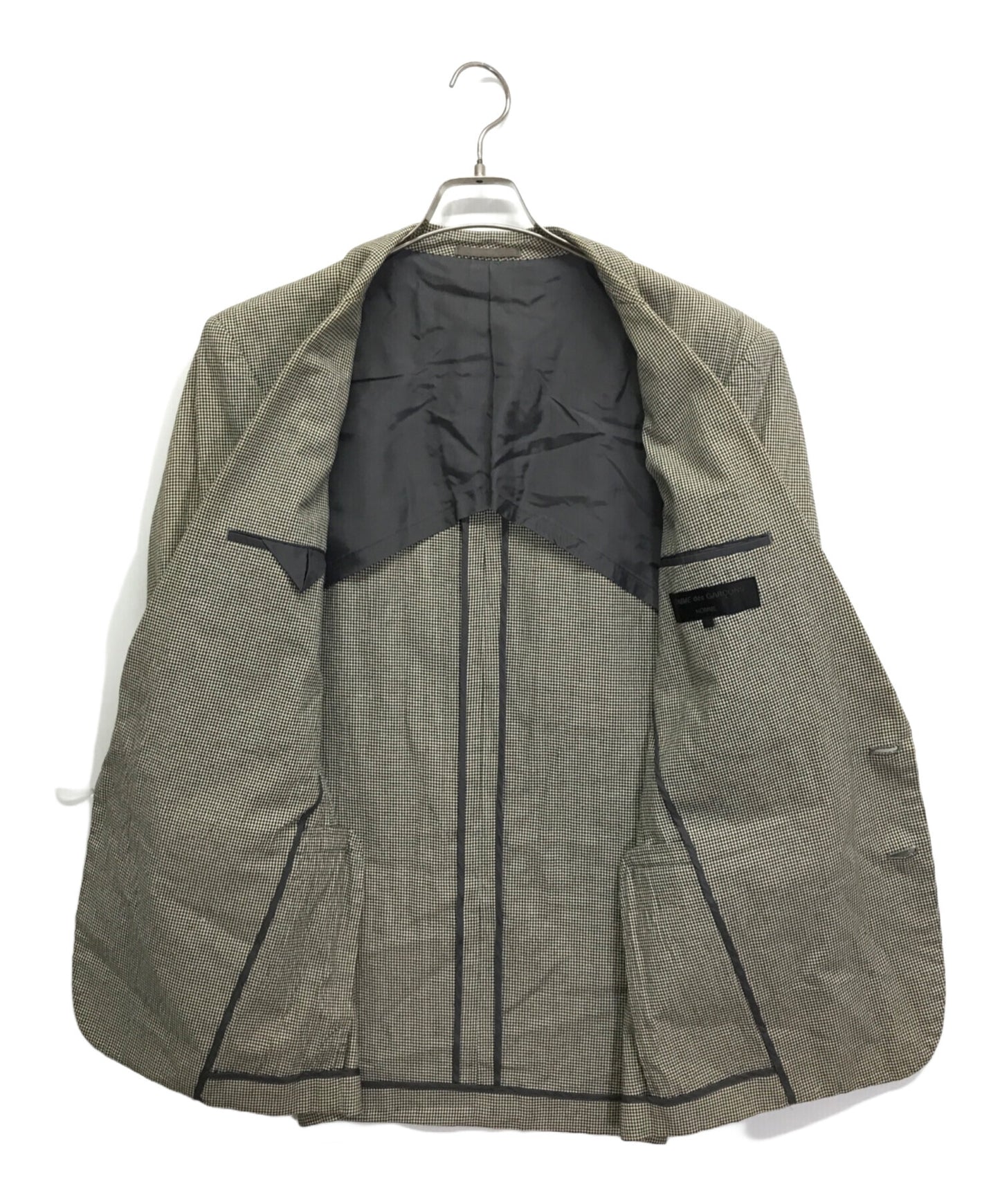 [Pre-owned] COMME des GARCONS Check Tailored Jacket HJ-02054 M