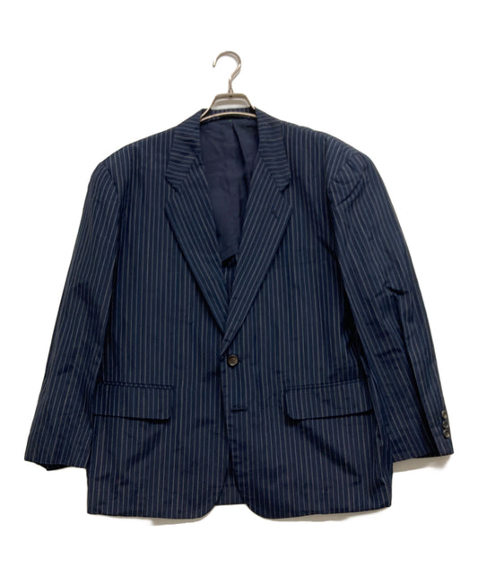 [Pre-owned] COMME des GARCONS HOMME PLUS Triacetate Striped Tailored Jacket PS-11002 S