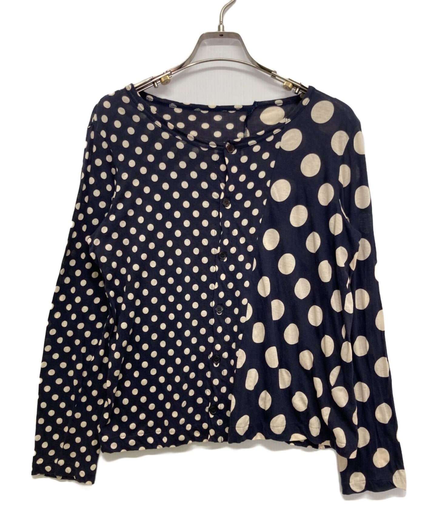 [Pre-owned] Y's Dot Pattern Switched Cardigan YM-T74-073