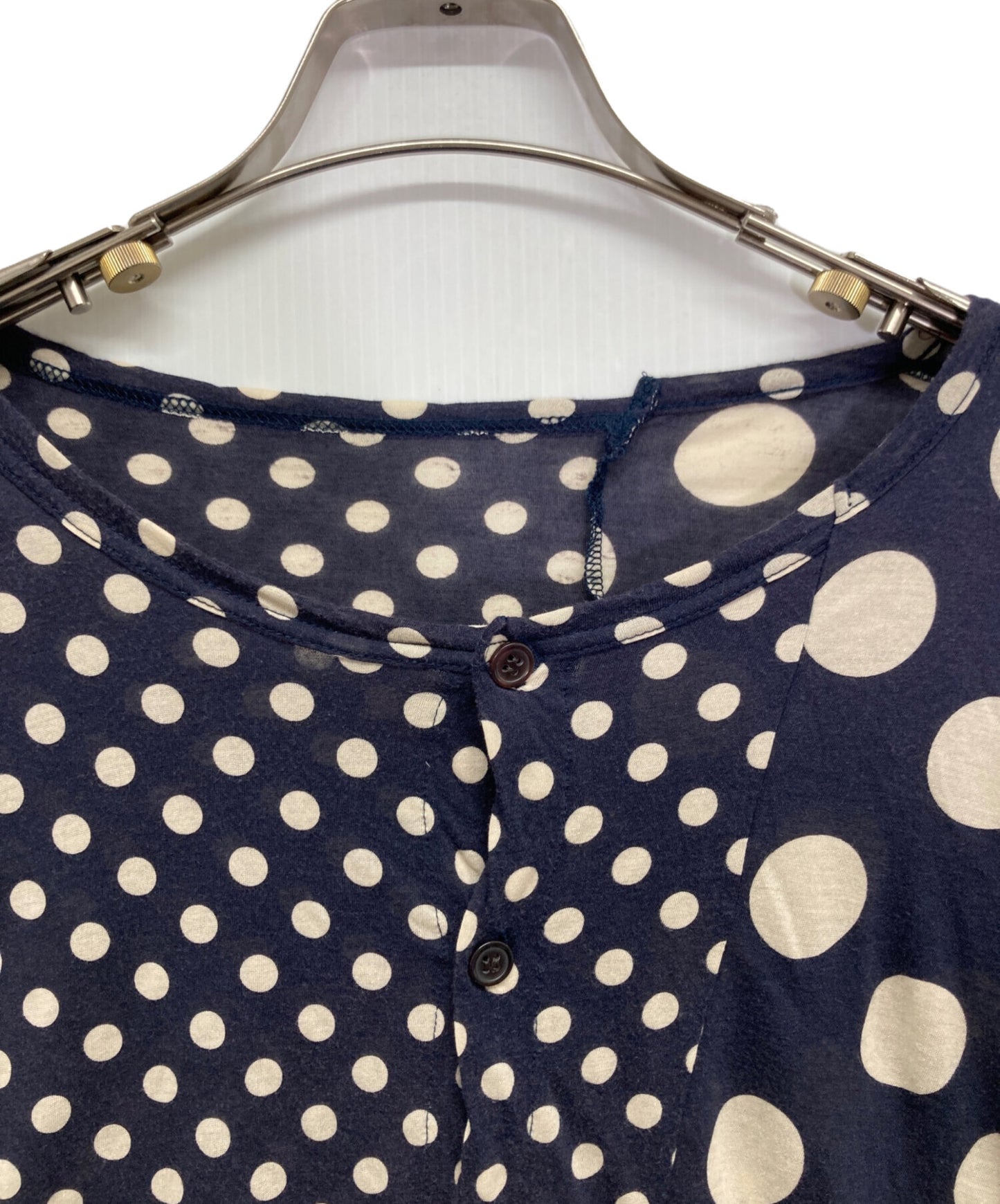 [Pre-owned] Y's Dot Pattern Switched Cardigan YM-T74-073