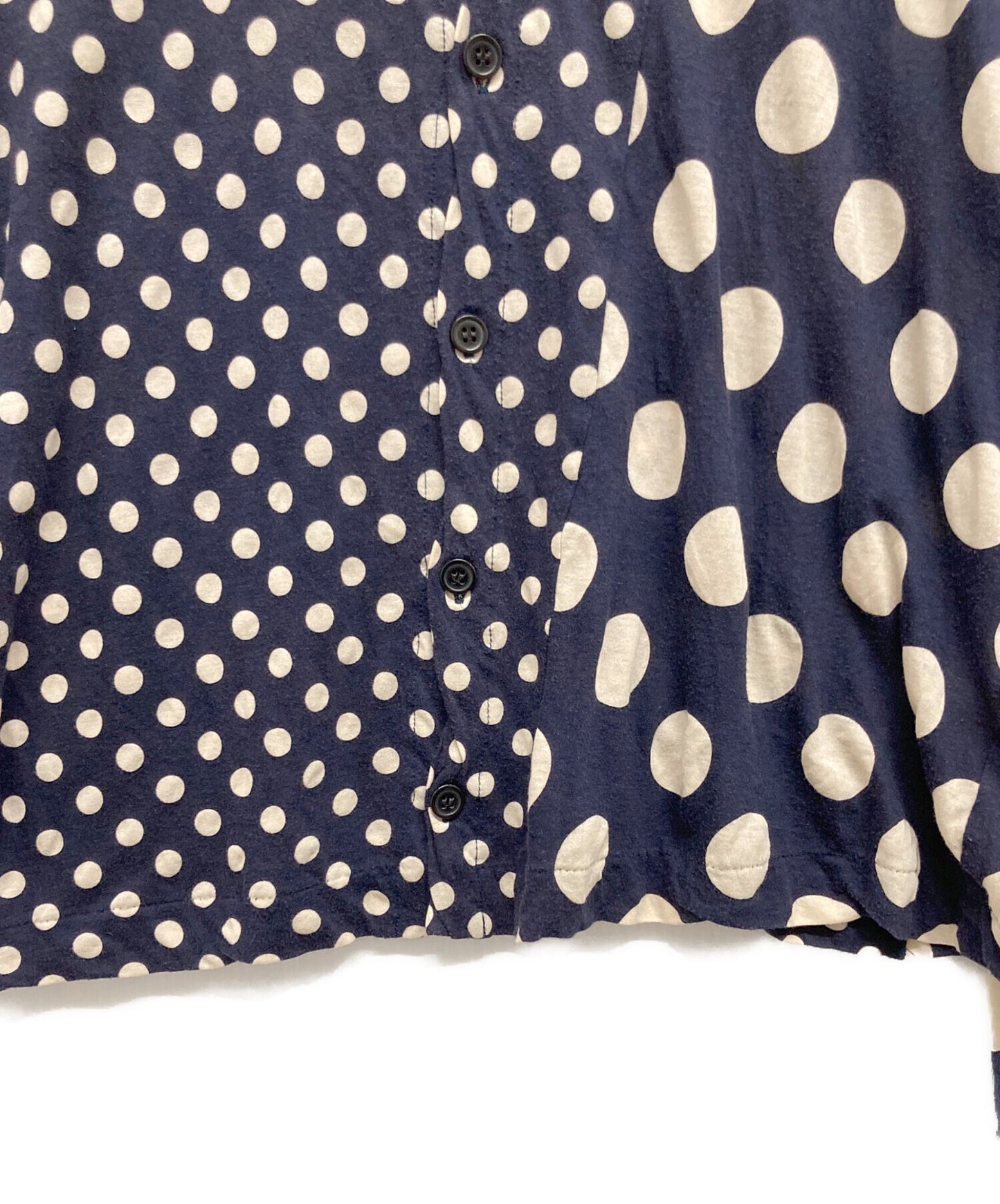 [Pre-owned] Y's Dot Pattern Switched Cardigan YM-T74-073