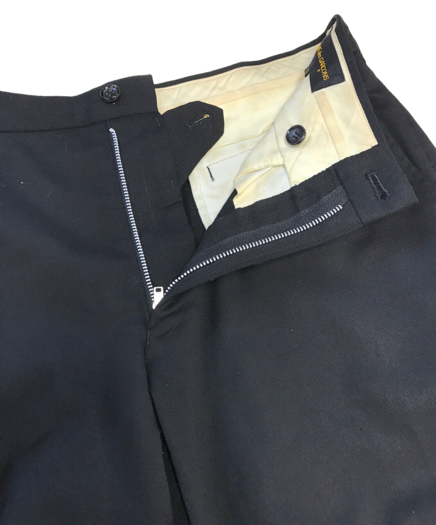 [Pre-owned] COMME des GARCONS wool gaber deformed pants WF-P007
